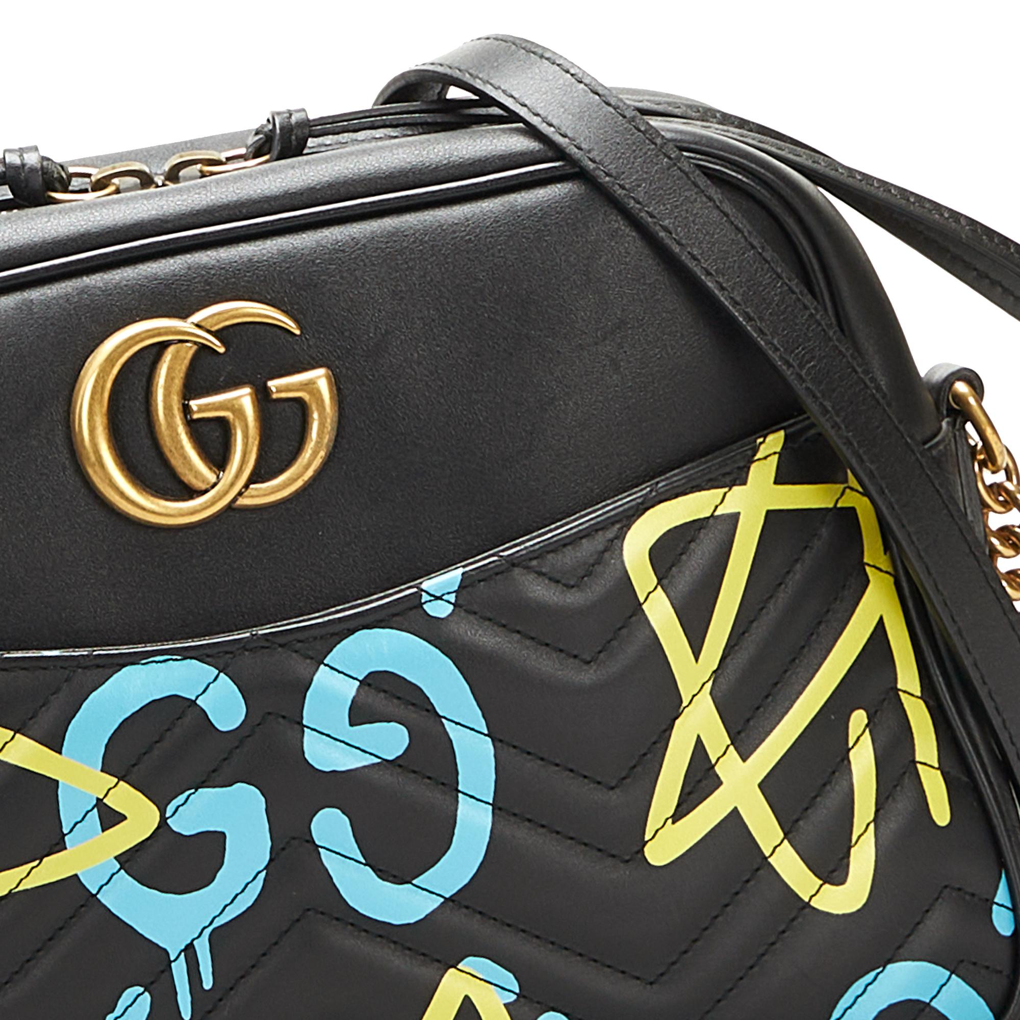 Gucci GG Marmont Ghost Crossbody Bag (SHG-1BAj04)