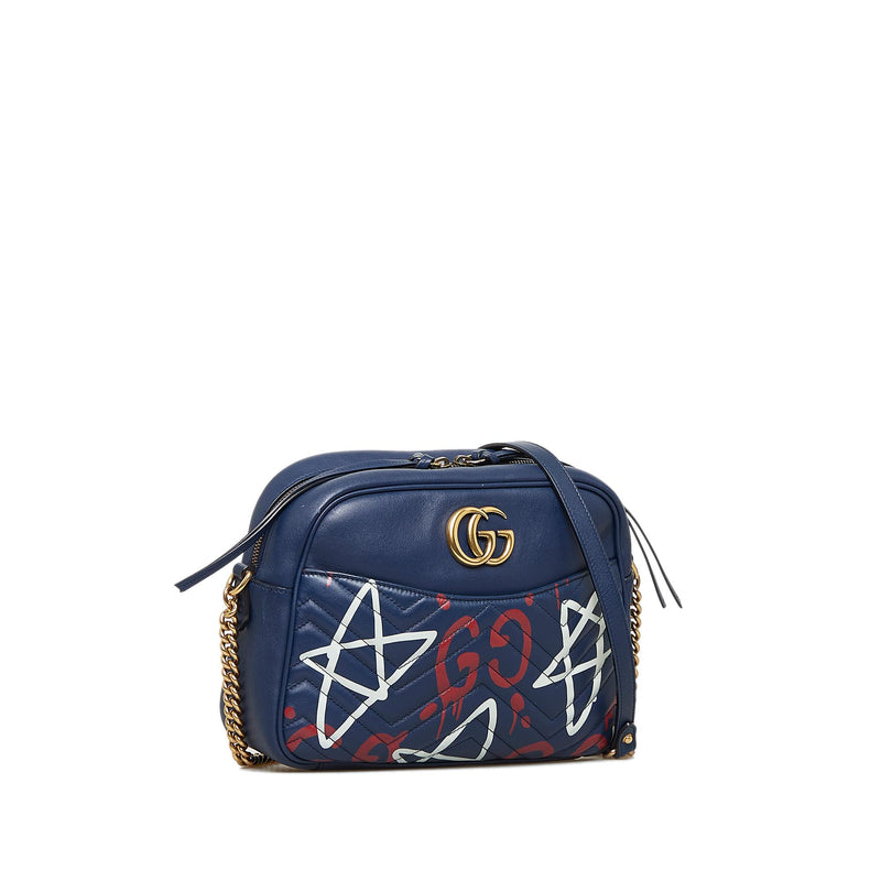 Gucci GG Marmont Ghost Crossbody Bag (SHG-eT5r9s)