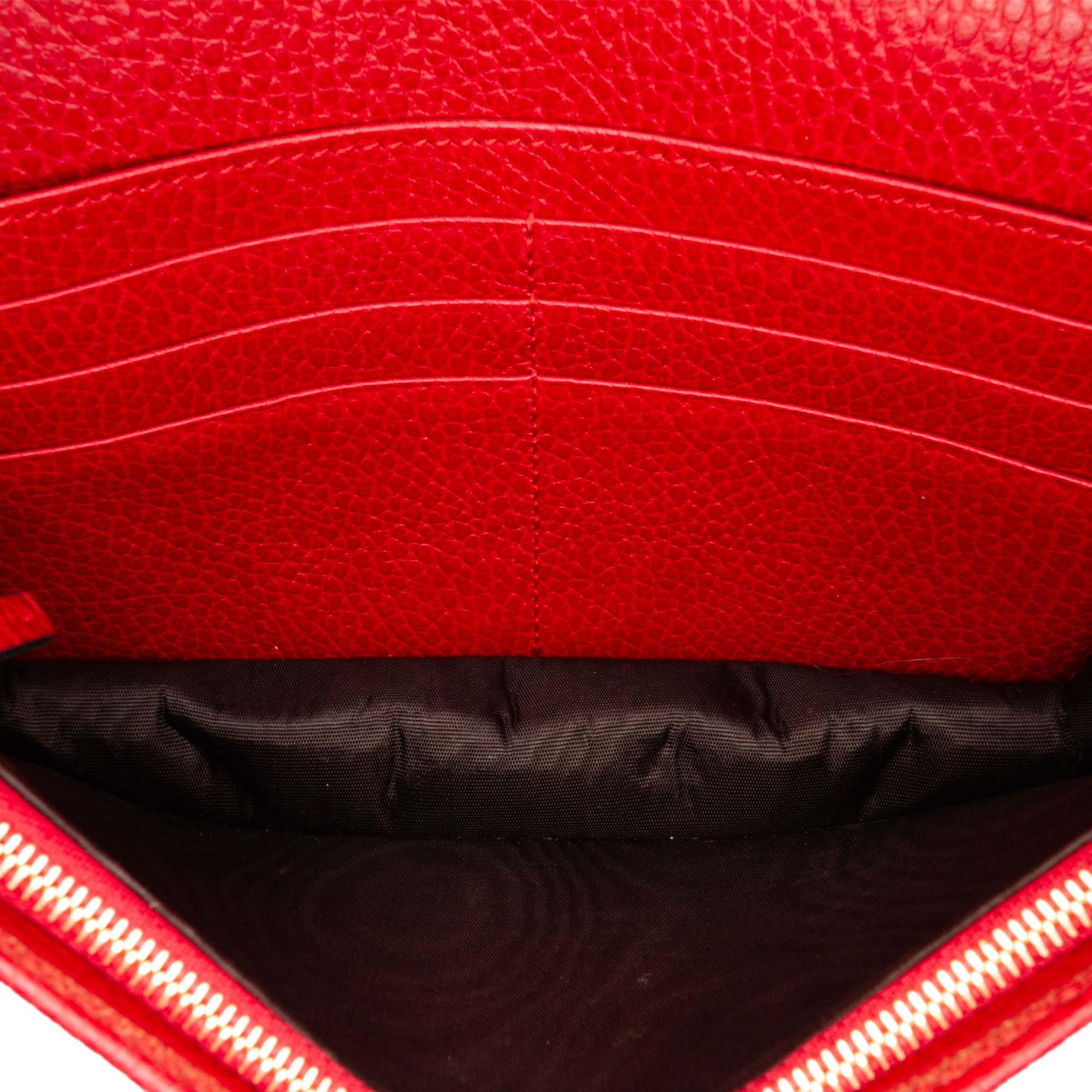 Gucci GG Marmont Leather Wallet On Chain