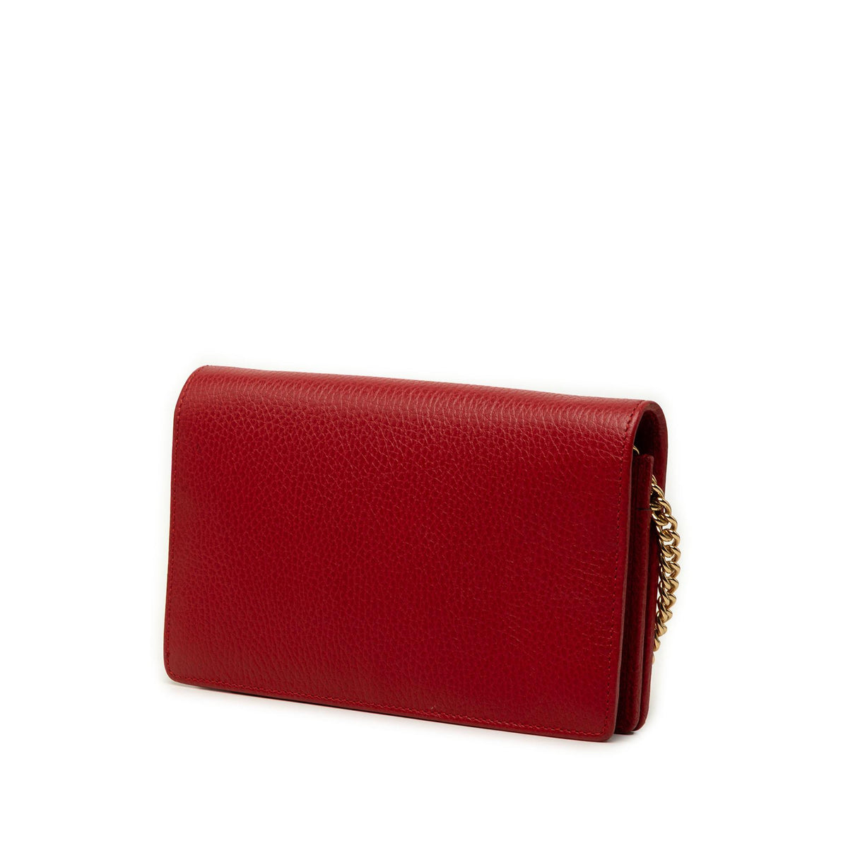 Gucci GG Marmont Leather Wallet On Chain
