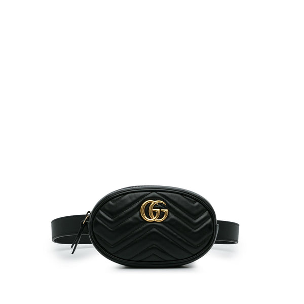 Gucci GG Marmont Matelasse Belt Bag (SHG-ViYF48)
