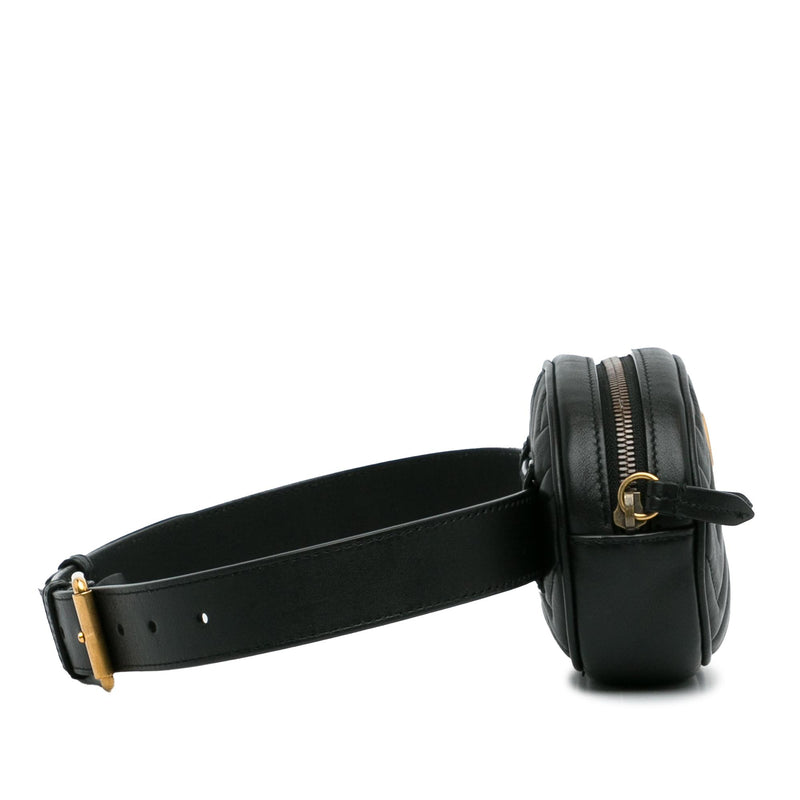 Gucci GG Marmont Matelasse Belt Bag (SHG-gKJdGE)