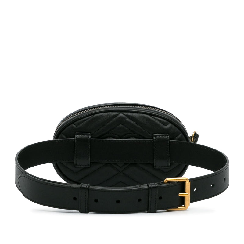 Gucci GG Marmont Matelasse Belt Bag (SHG-gKJdGE)