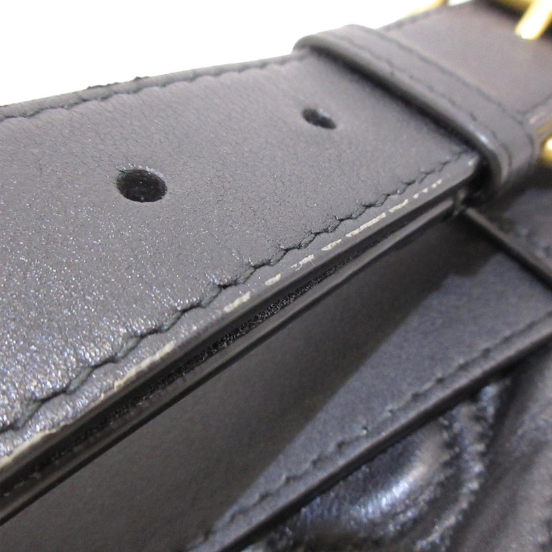 Gucci GG Marmont Matelasse Belt Bag (SHG-0Msi7J)