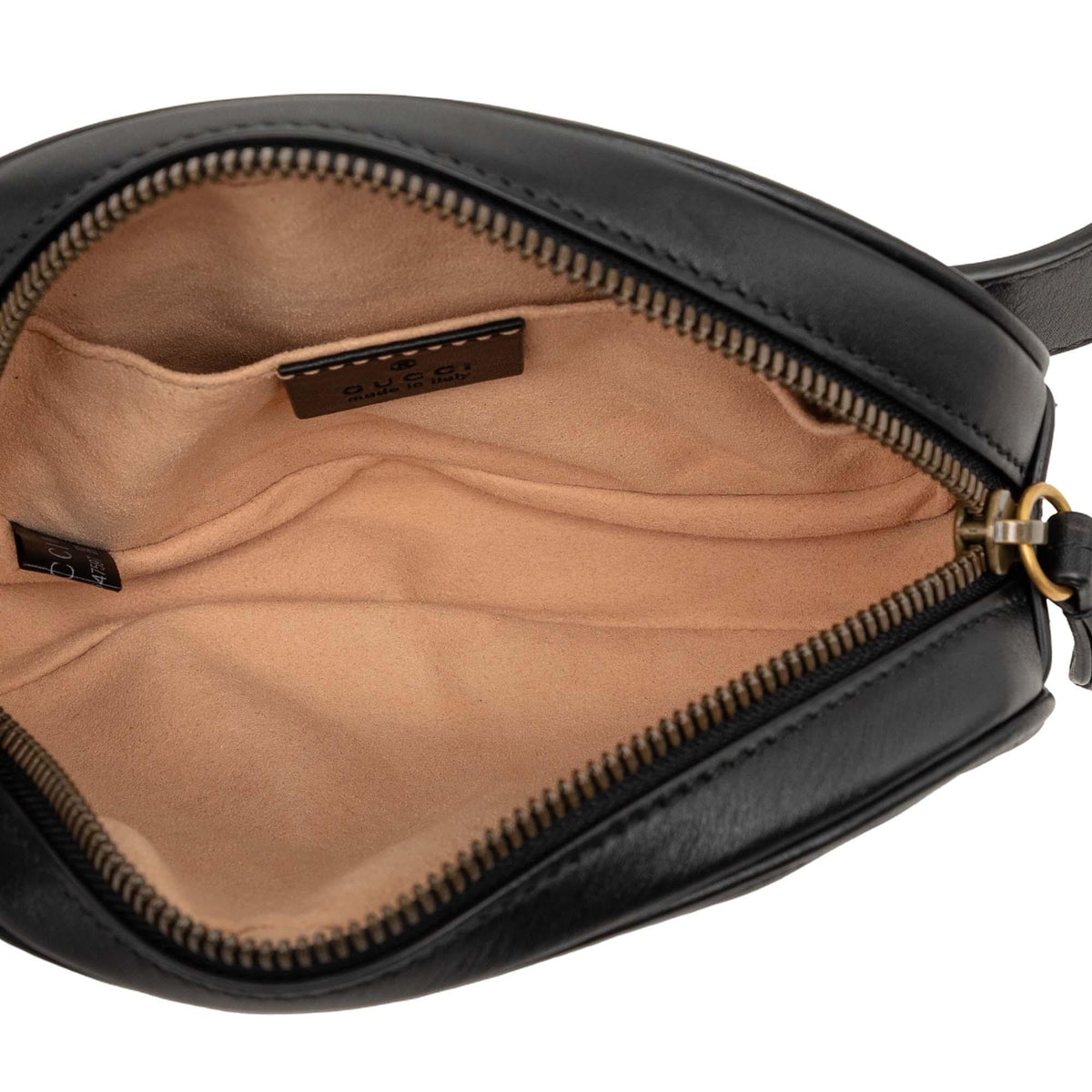 Gucci GG Marmont Matelasse Calfskin Belt Bag