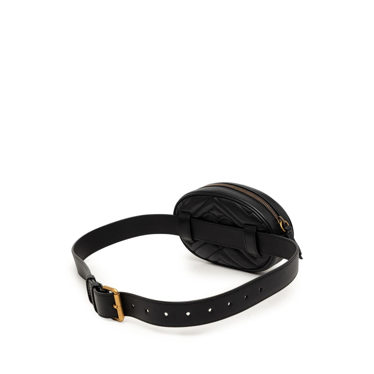 Gucci GG Marmont Matelasse Calfskin Belt Bag