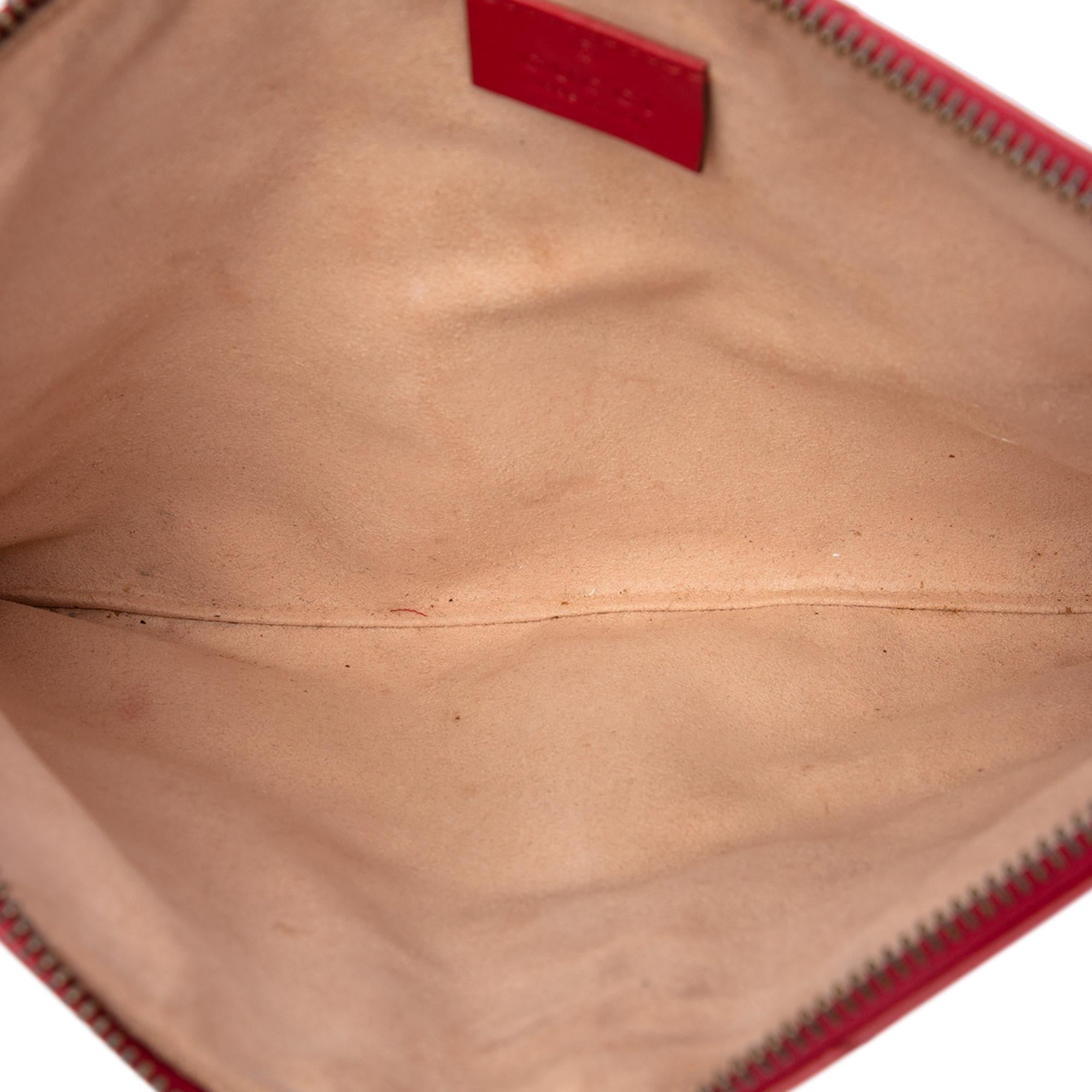 Gucci GG Marmont Matelasse Calfskin Clutch