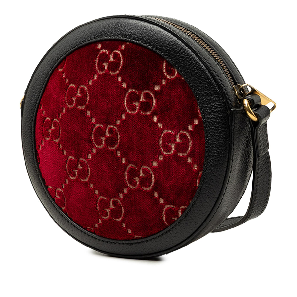 Gucci GG Marmont Velvet Round Crossbody
