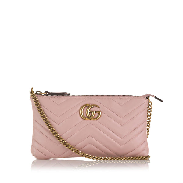 Gucci GG Marmont Wallet On Chain (SHG-UAct0H)
