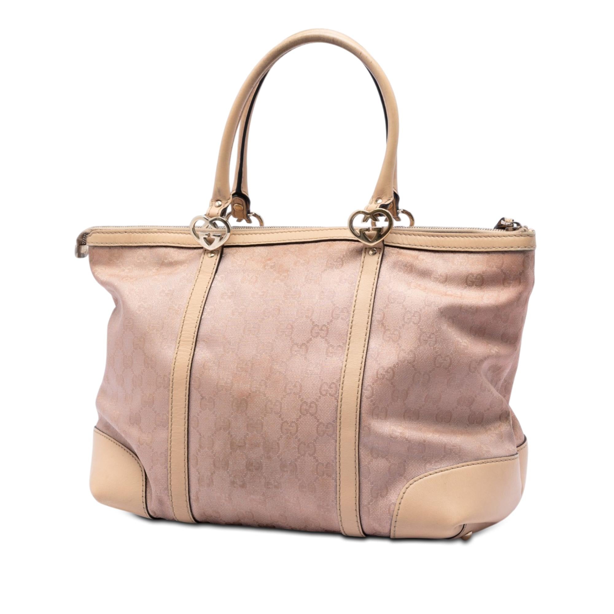 Gucci GG Metallic Canvas Lovely Tote