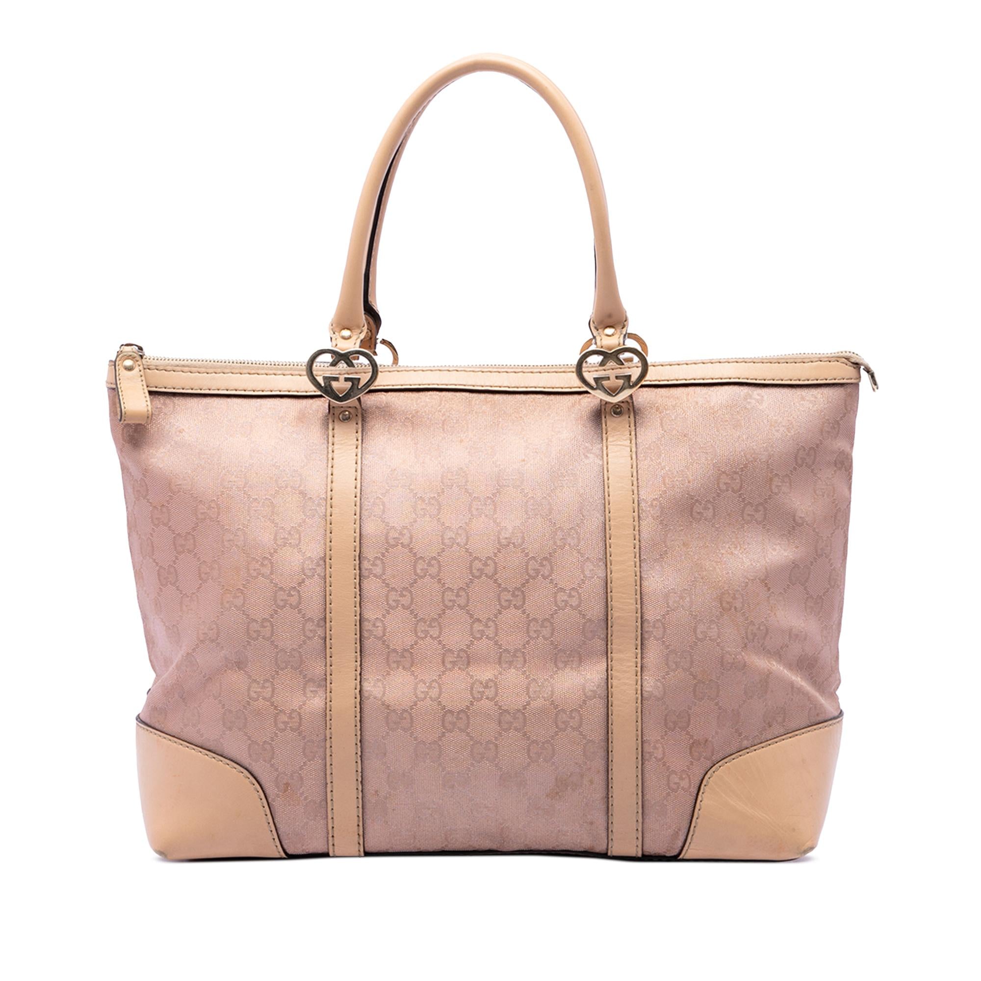 Gucci GG Metallic Canvas Lovely Tote