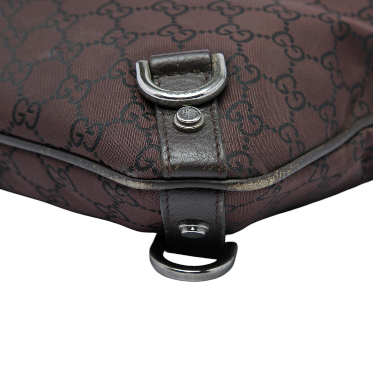 Gucci GG Nylon Abbey D Ring Crossbody