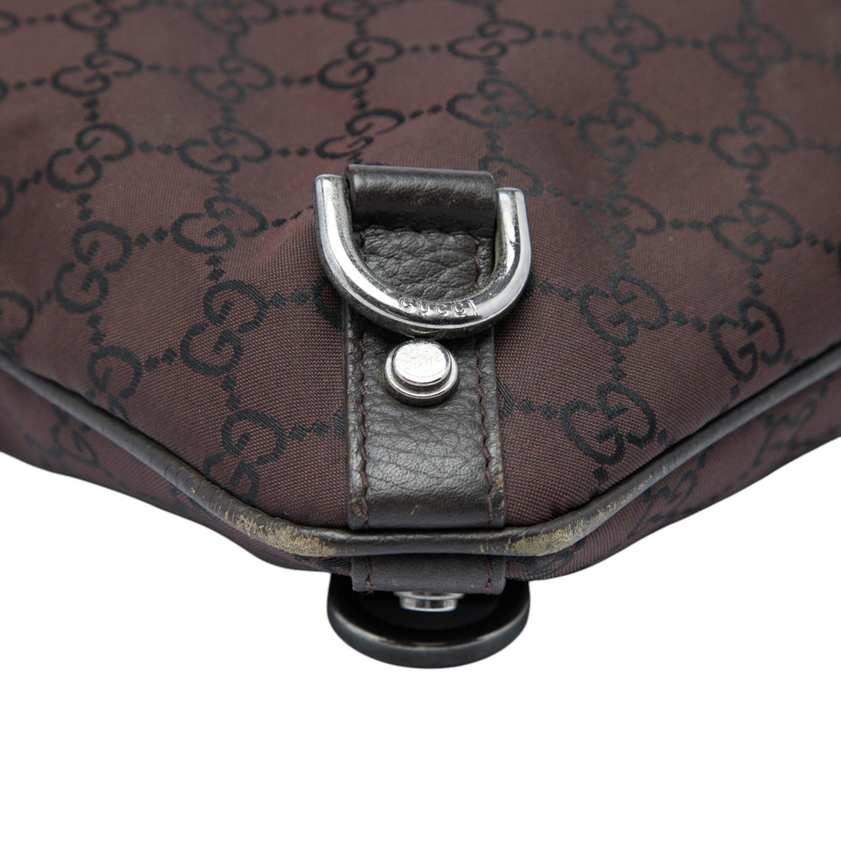 Gucci GG Nylon Abbey D Ring Crossbody