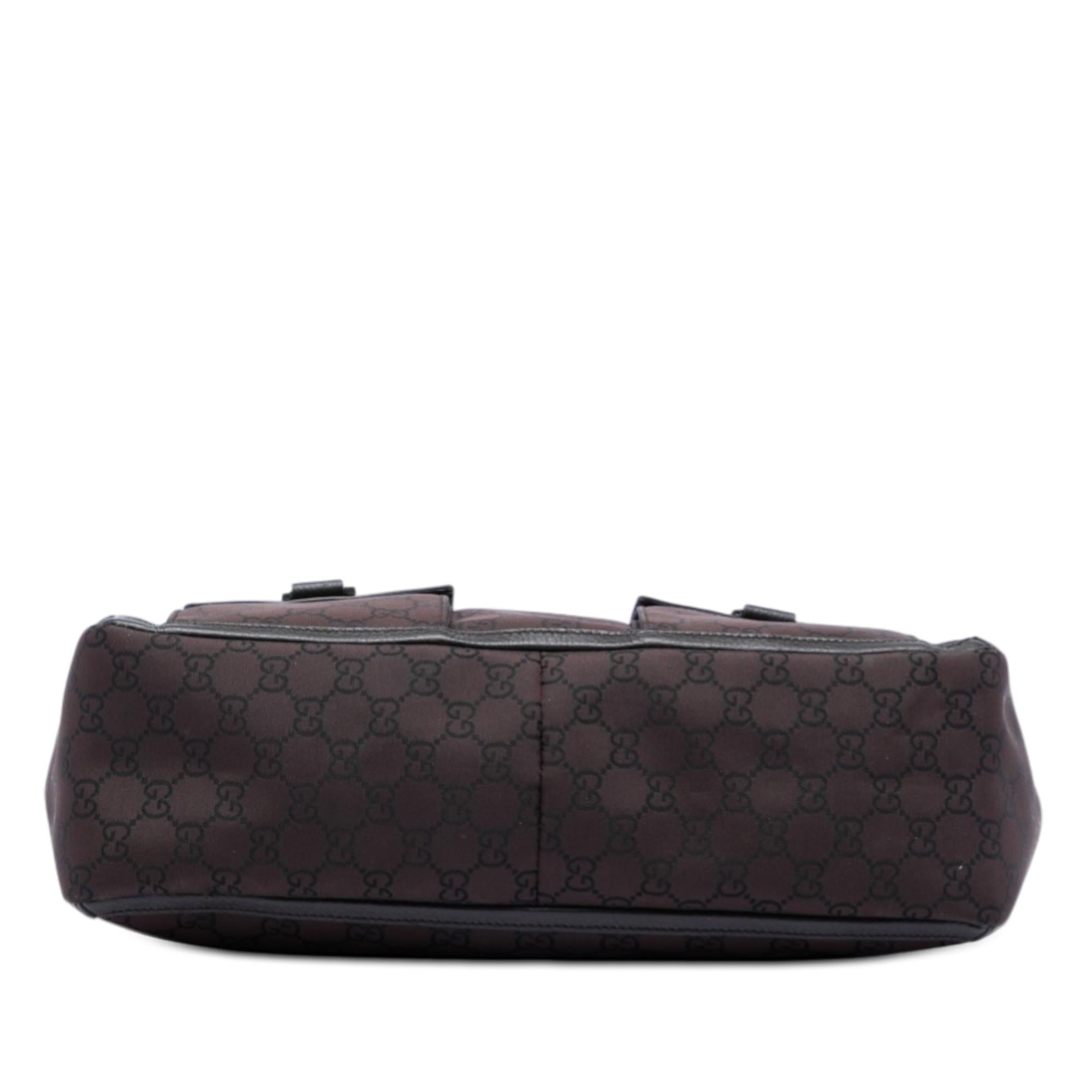 Gucci GG Nylon Abbey D Ring Pocket Tote