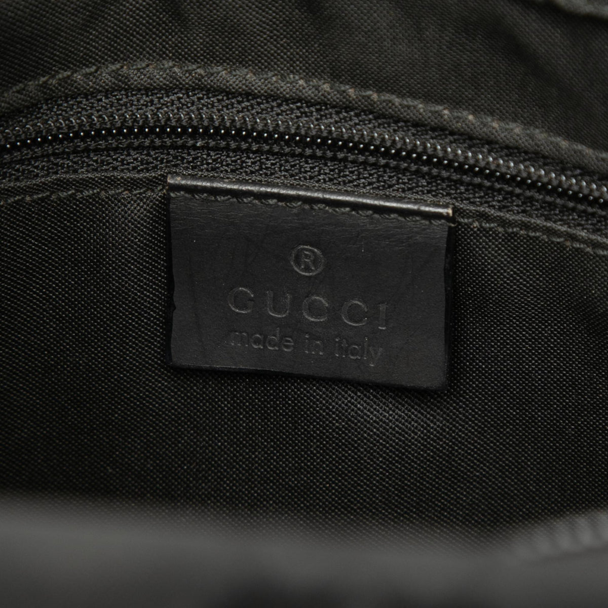 Gucci GG Nylon Bamboo Satchel