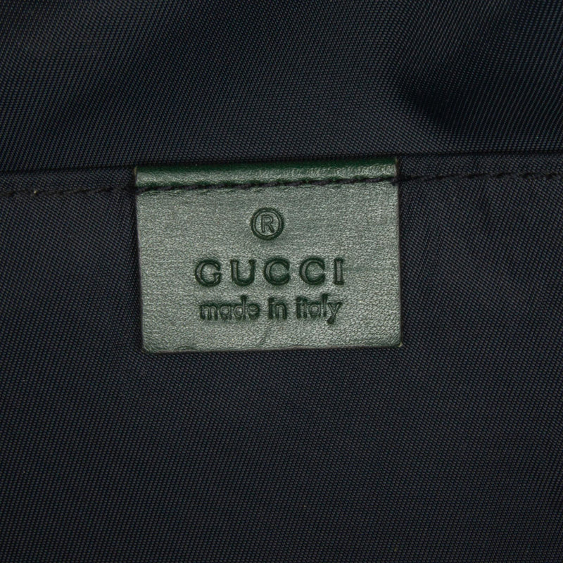 Gucci GG Nylon Crest Sherry Line Web Tote (SHG-Bio25q)