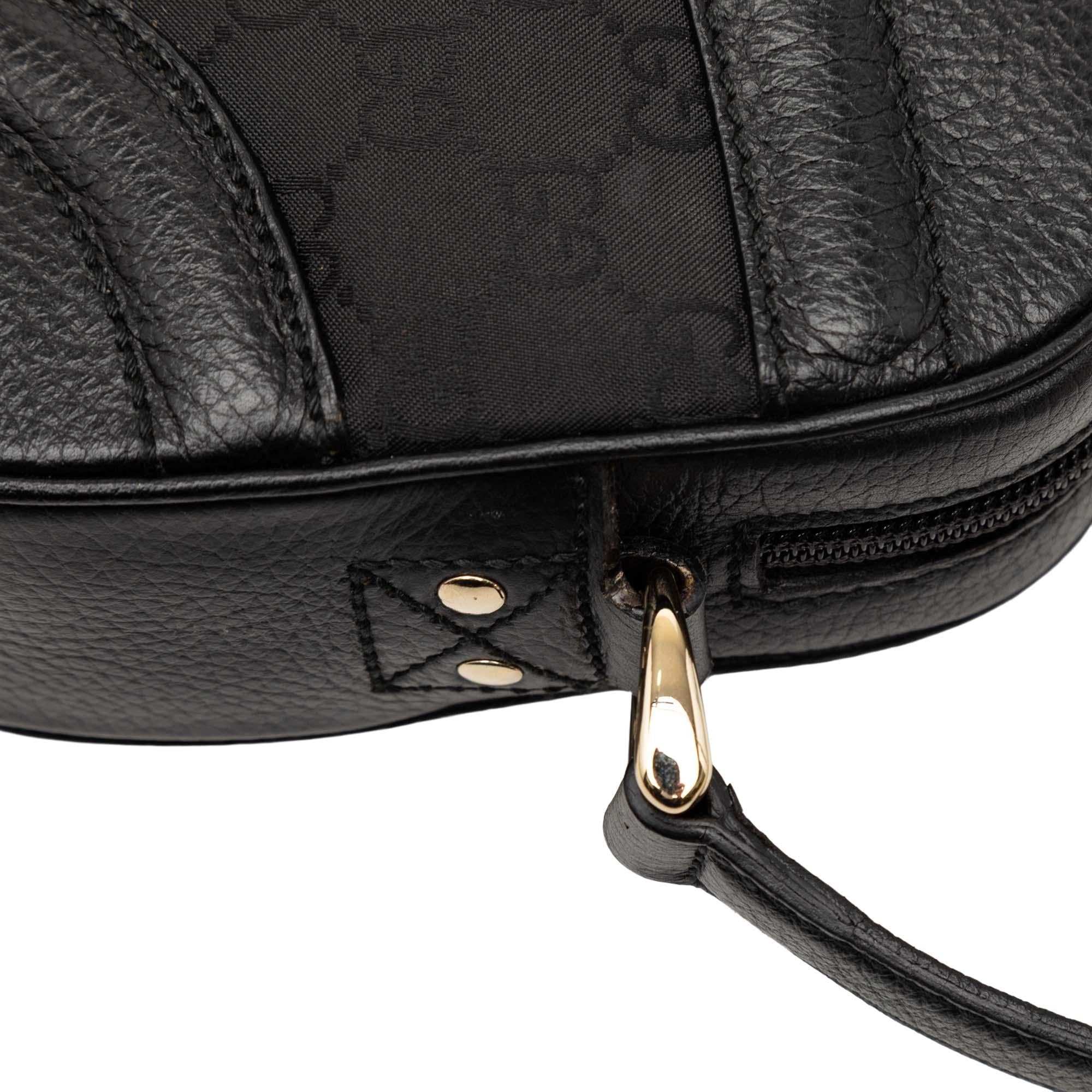 Gucci GG Nylon Crest Shoulder Bag