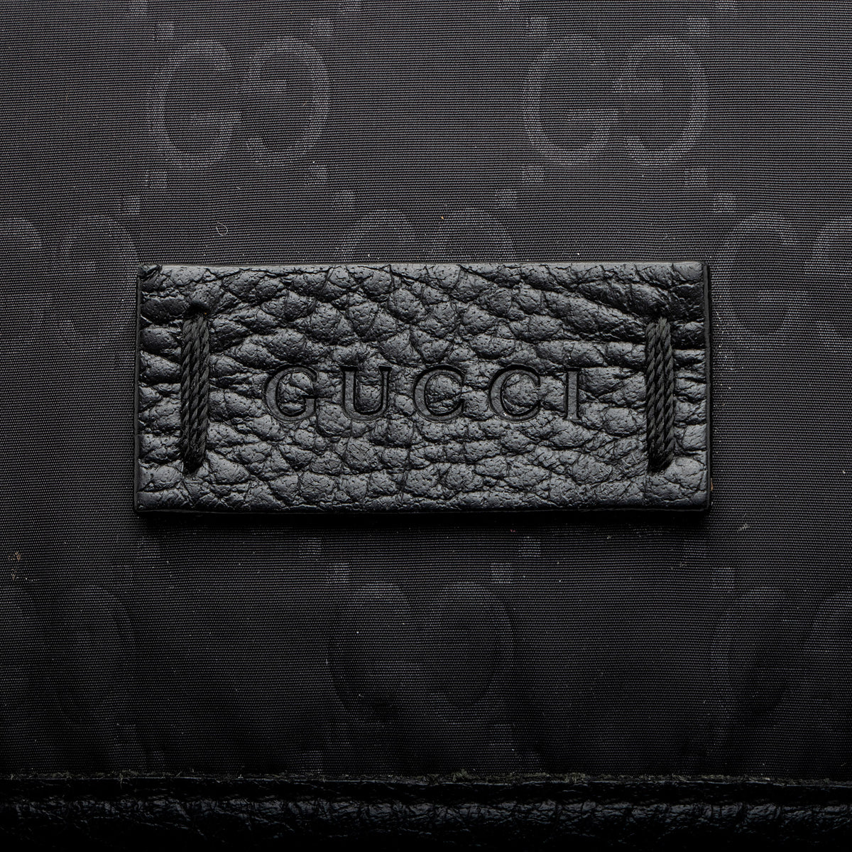 Gucci GG Nylon Double Buckle Messenger