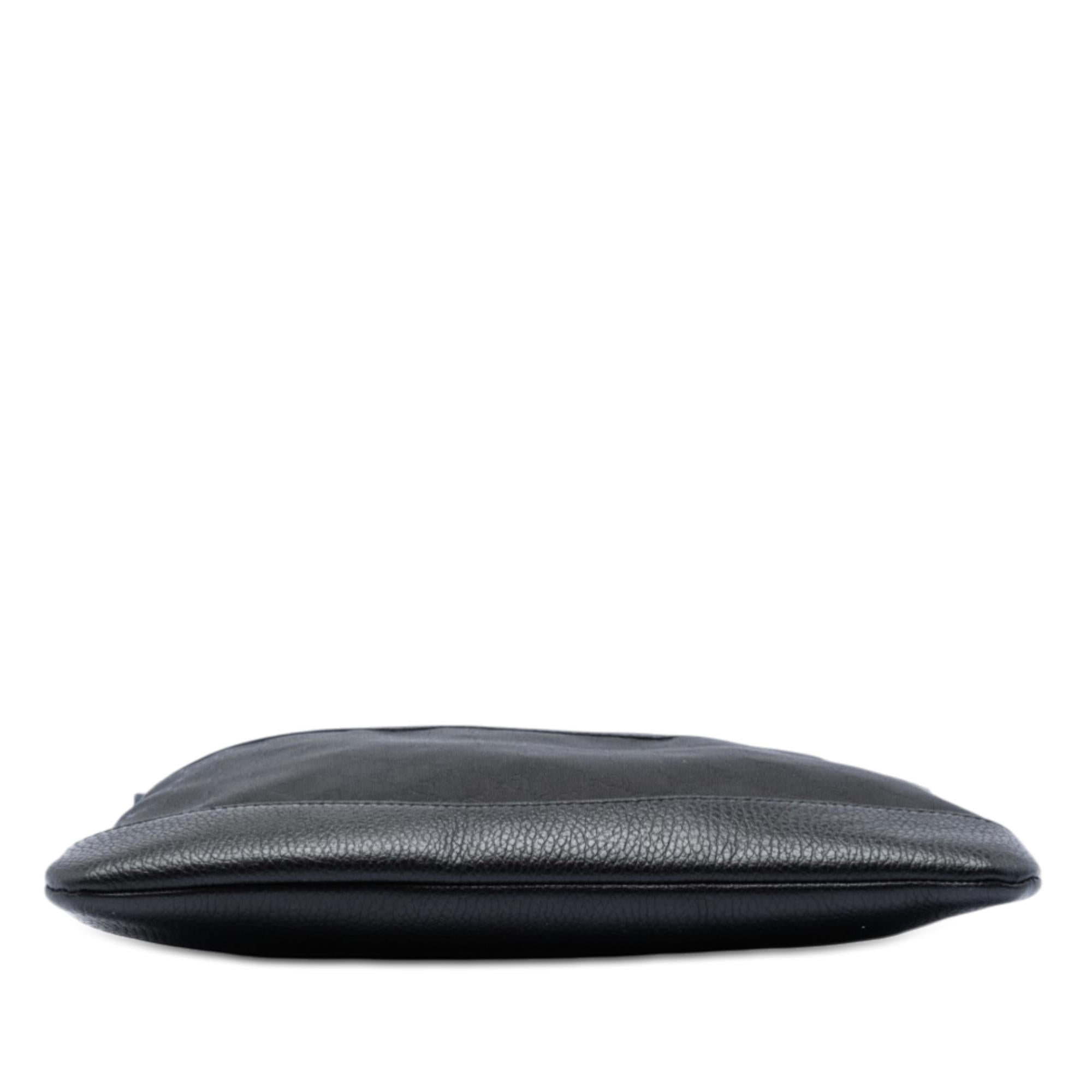 Gucci GG Nylon Flat Messenger Bag