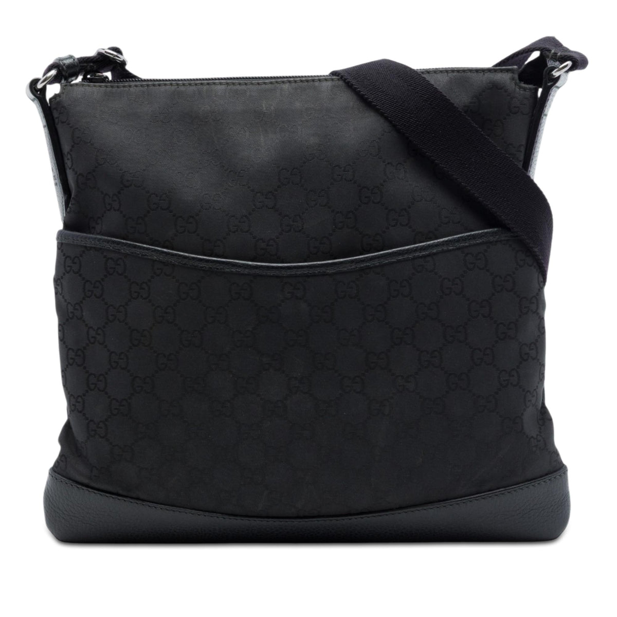 Gucci GG Nylon Flat Messenger Bag