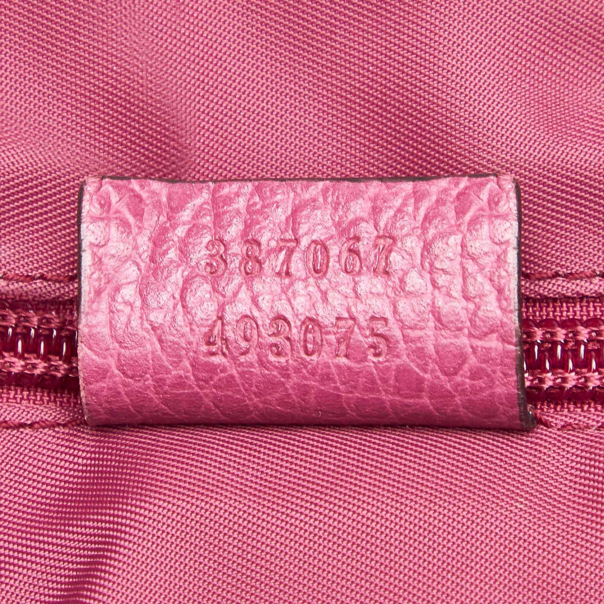 Gucci GG Nylon Satchel (SHG-32511)