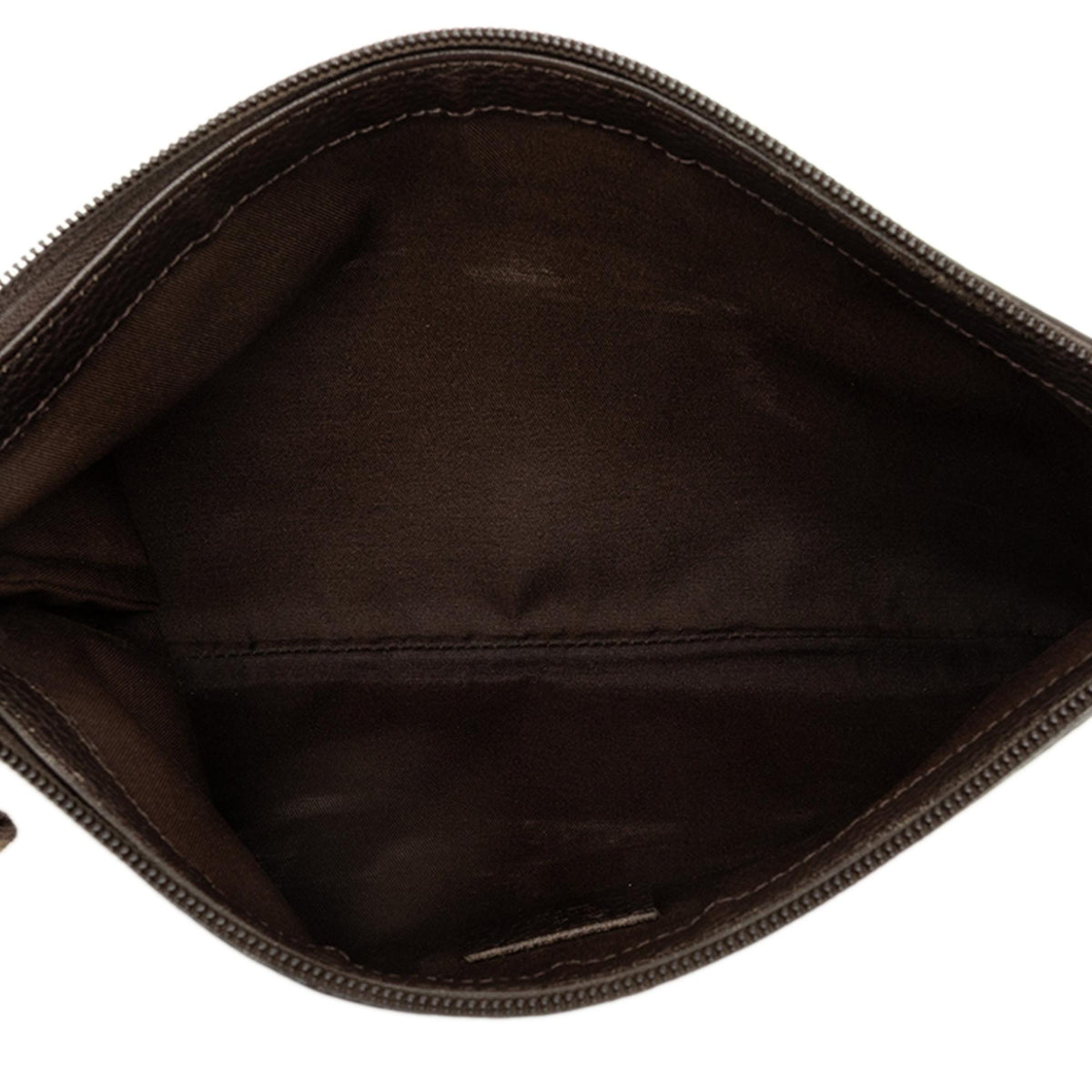 Gucci GG Nylon Top Zip Clutch