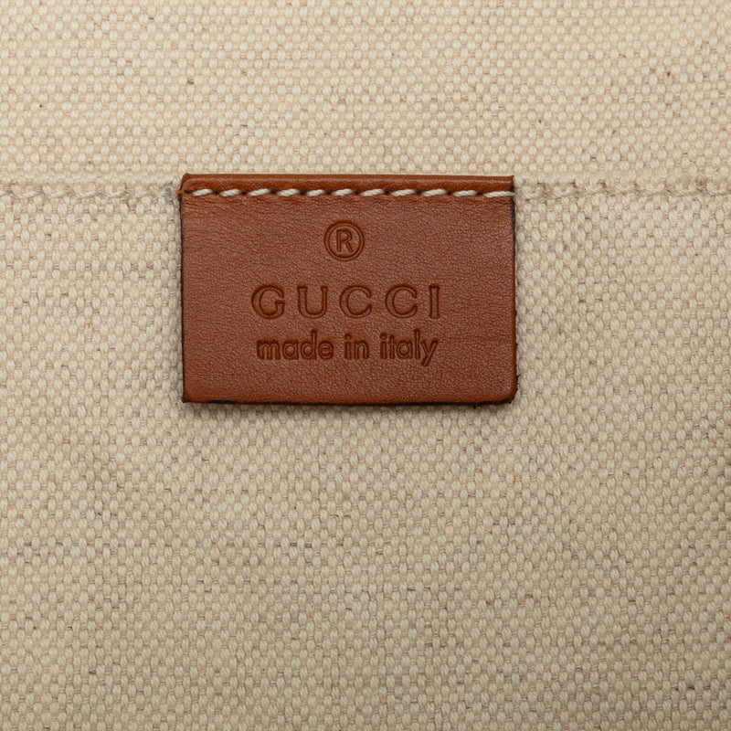 Gucci GG Nylon Web Tote (SHG-xenhMr)