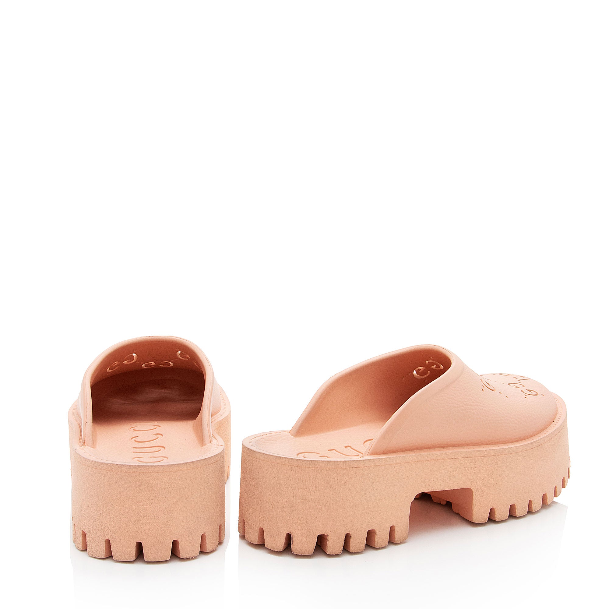 Gucci GG Rubber Clogs - Size 9 / 39