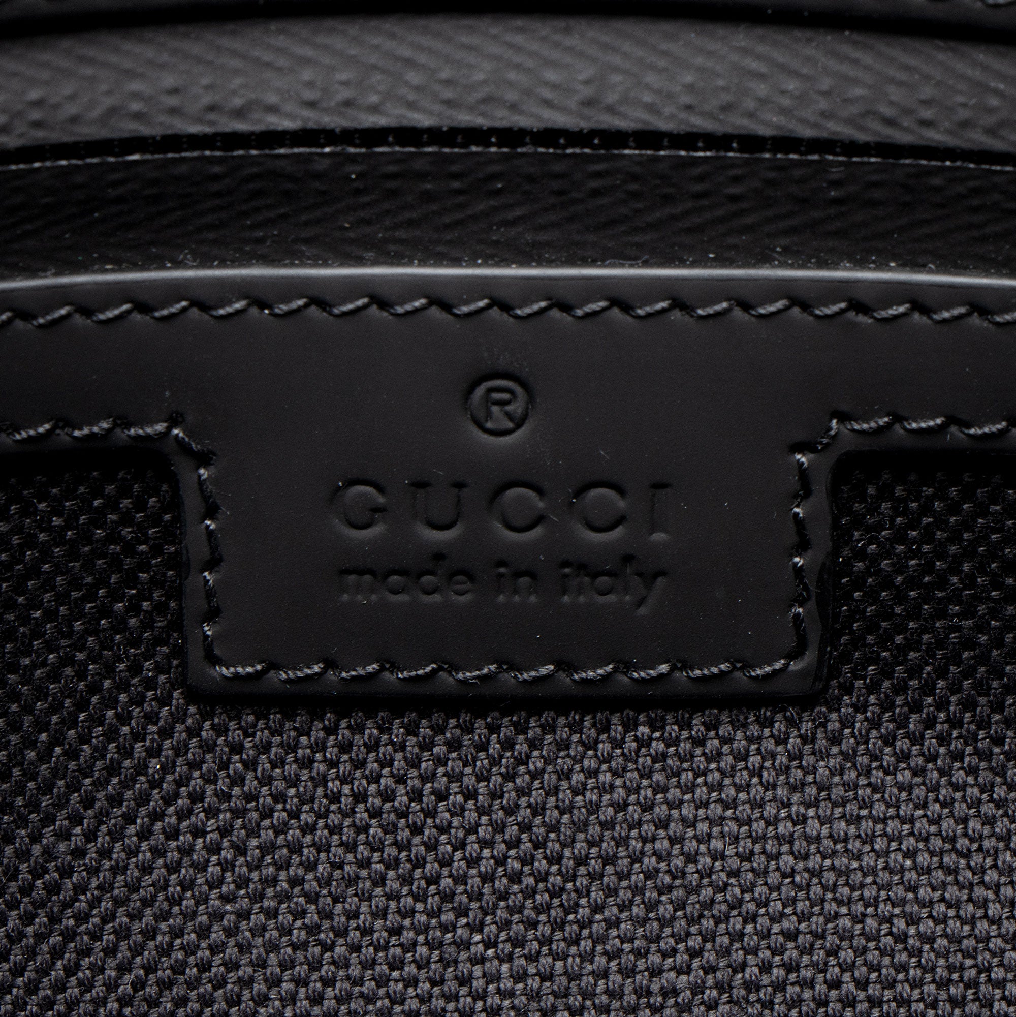 Gucci GG Rubber Effect Belt Bag