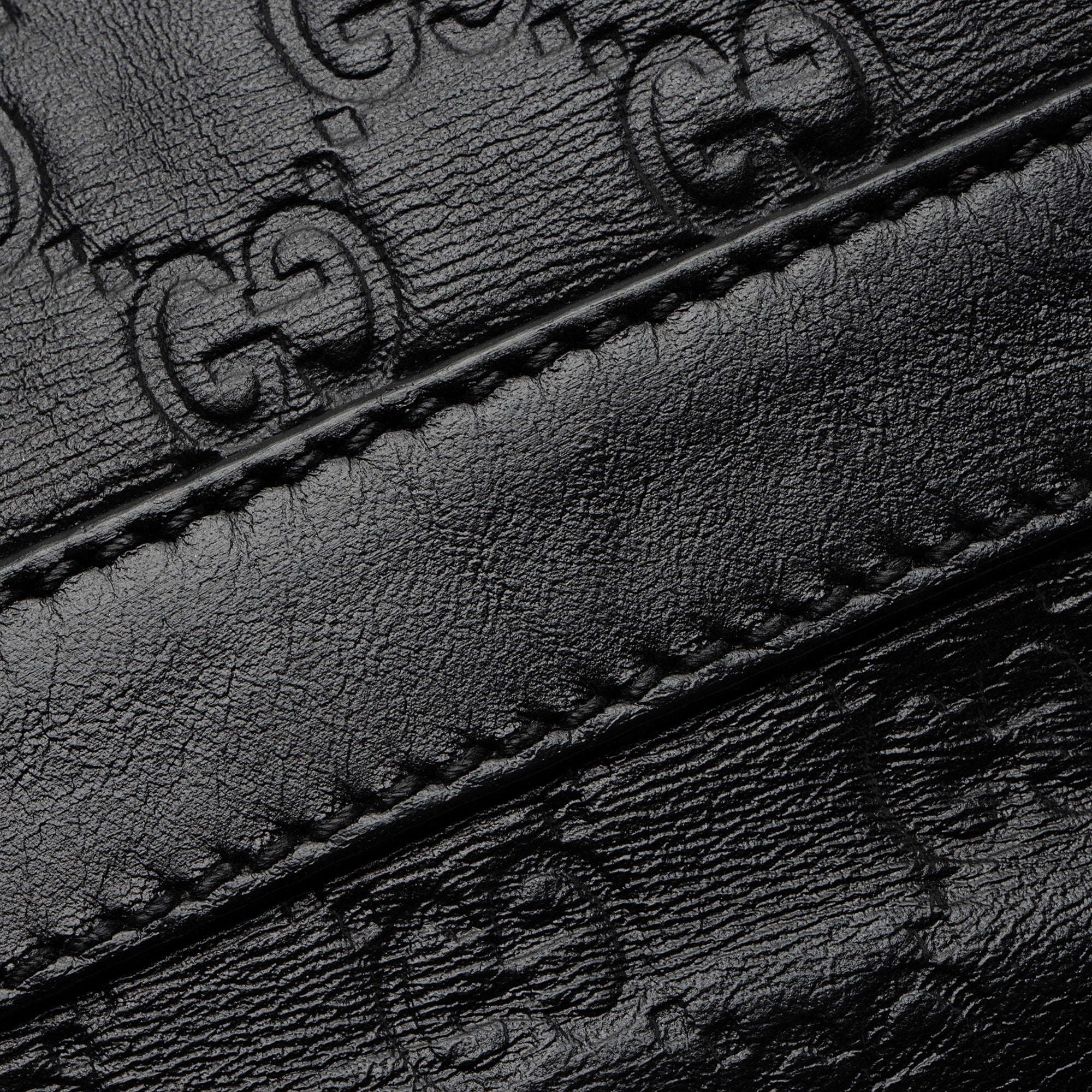 Gucci GG Rubber Effect Web Medium Messenger