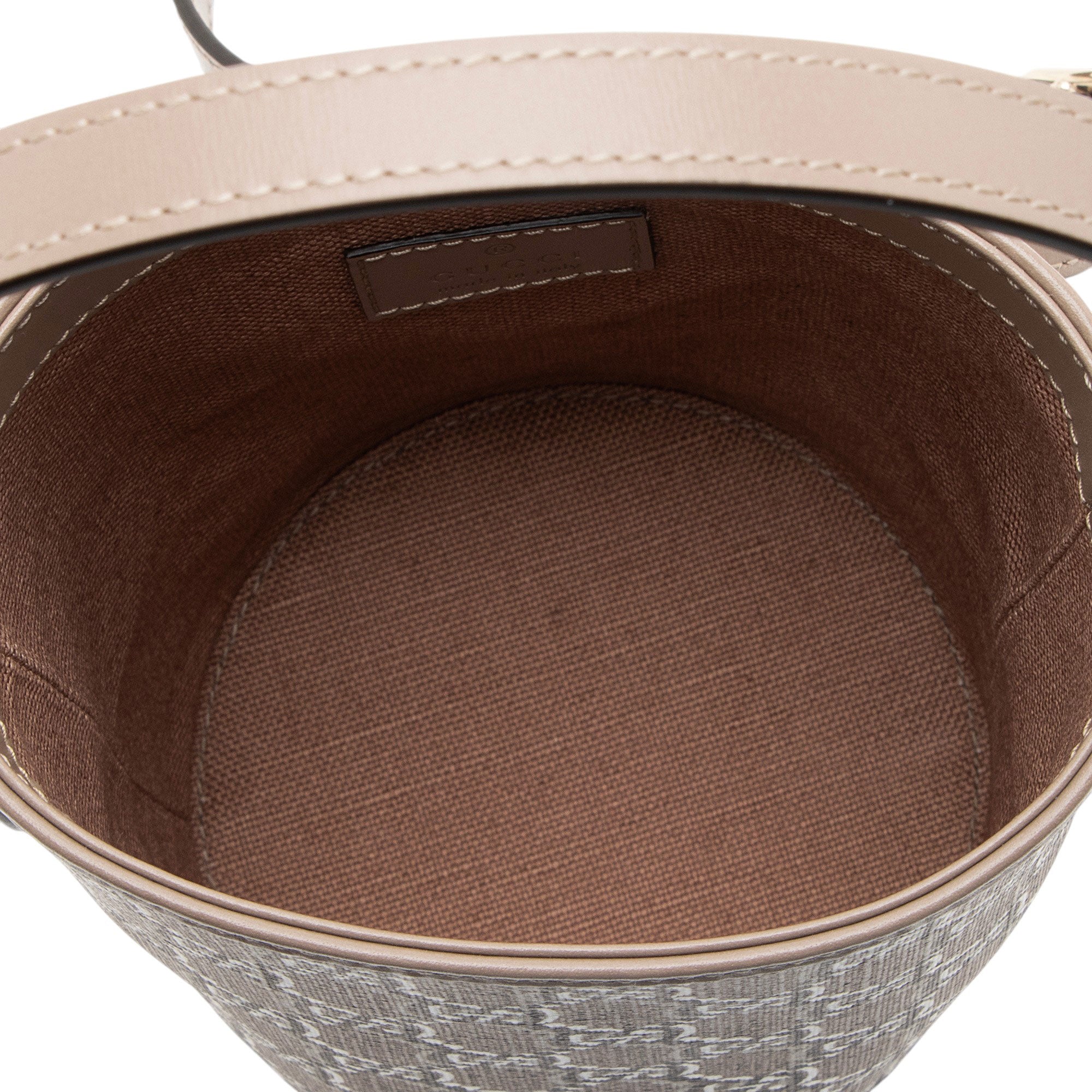 Gucci GG Shadow Drawstring Mini Bucket Crossbody