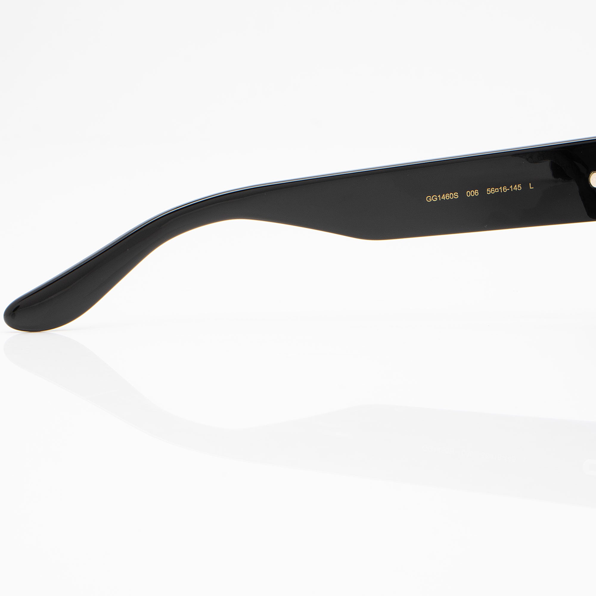 Gucci Enameled GG Square Sunglasses