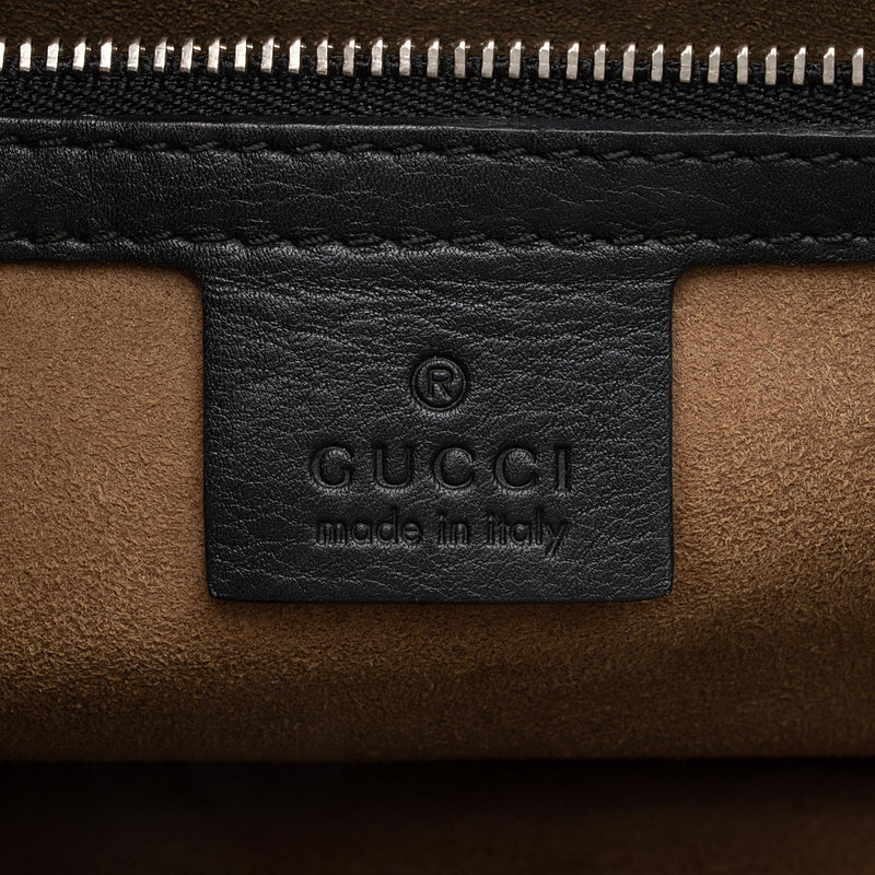 Gucci GG Supreme Arabesque Top Handle Convertible Small Tote (SHF-23364)