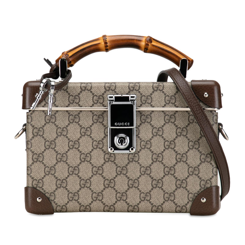 Auth Spa - Dịch Vụ Spa Túi Xách, Giày Dép Authentic Tại HCM. Gucci GG Supreme Bamboo Vanity Bag (SHG-407Dy5) – LuxeDH