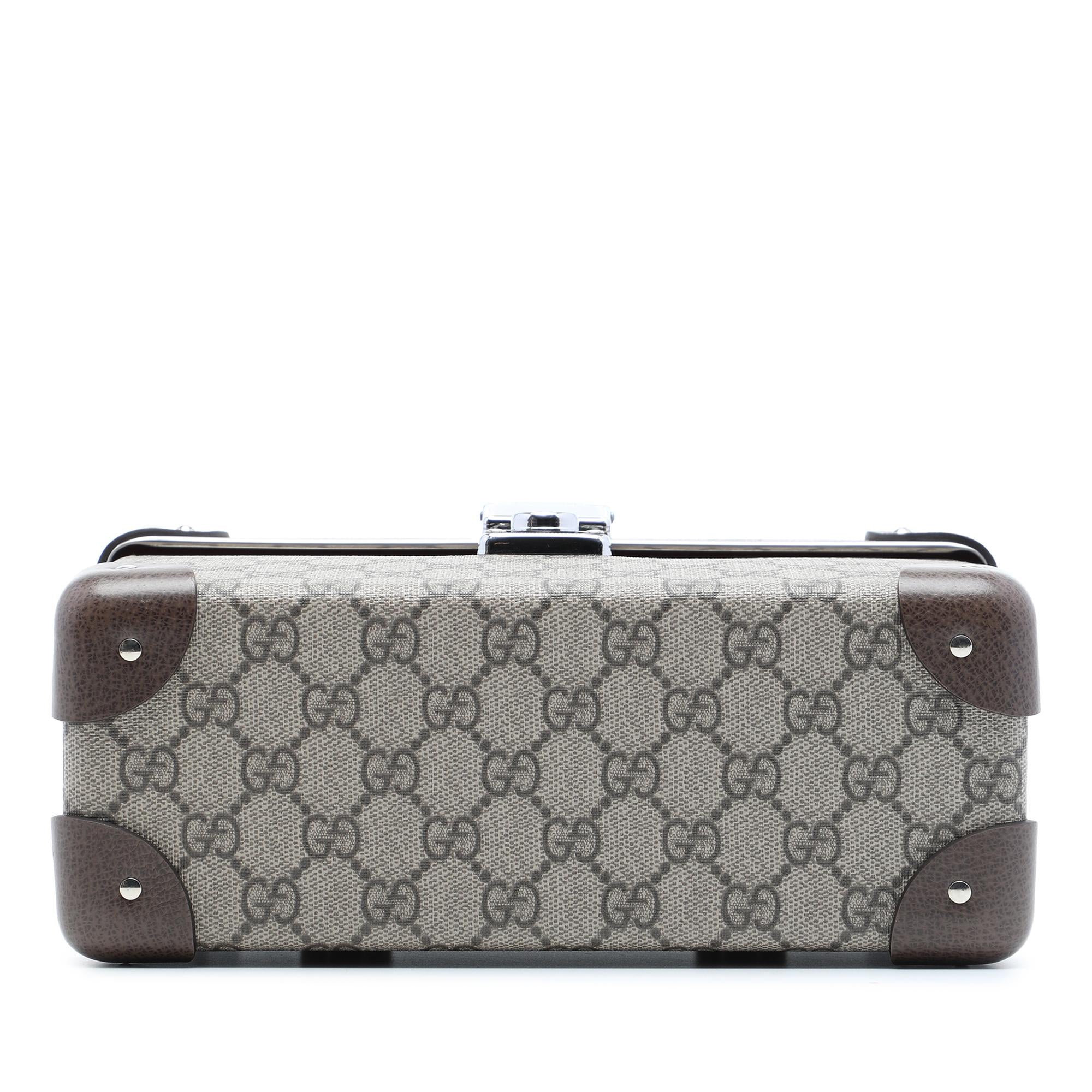 Gucci GG Supreme Bamboo Vanity Bag