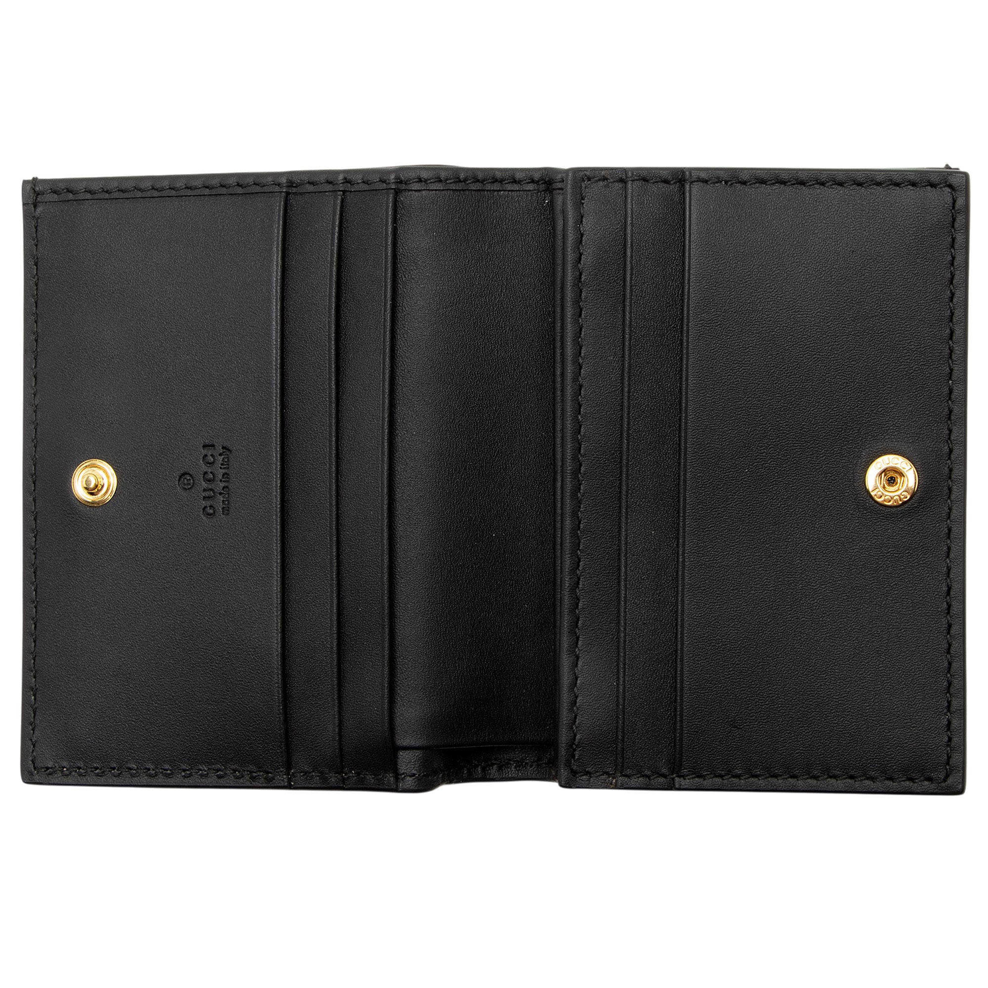Gucci GG Supreme Bee Card Case