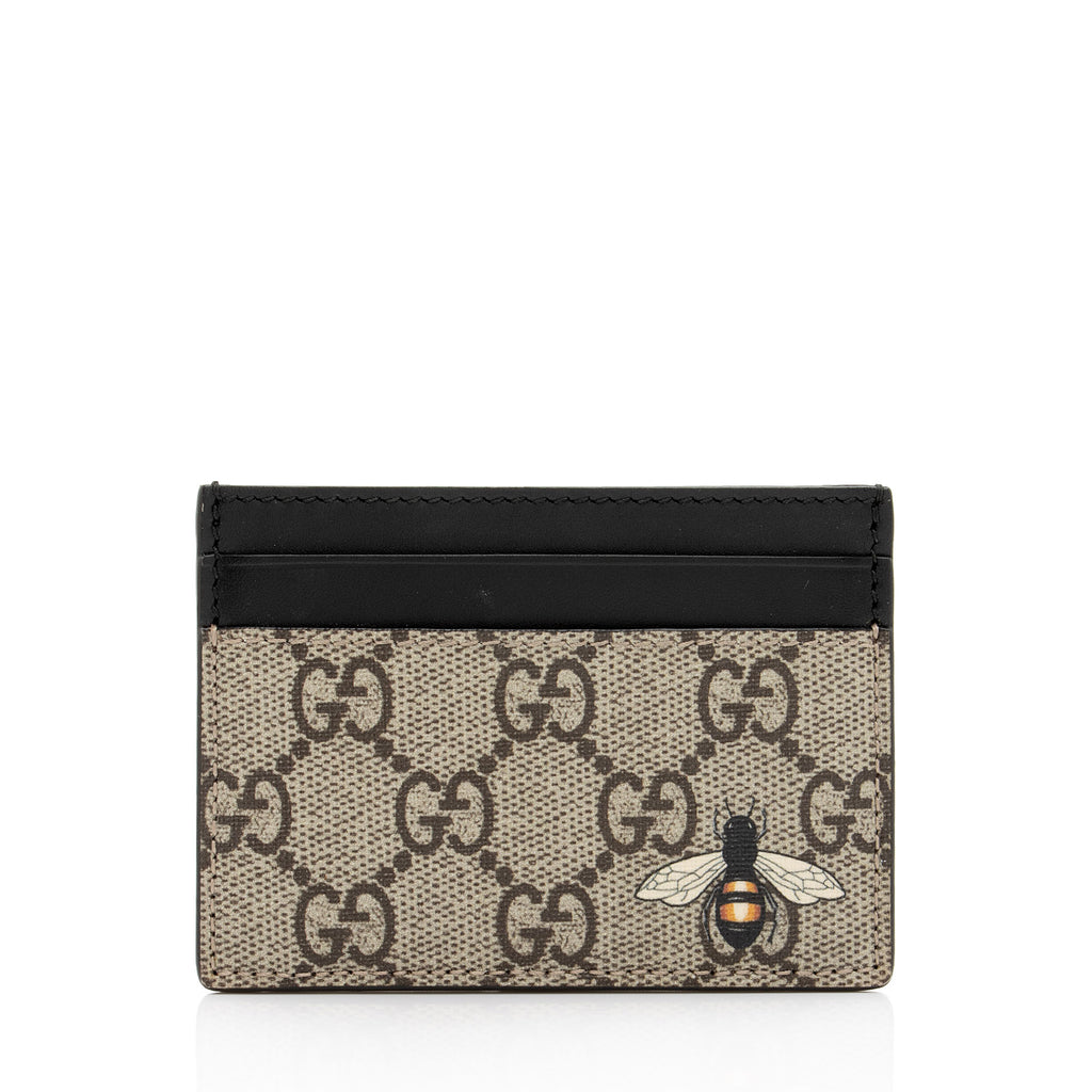 Gucci card wallet bee Clearance