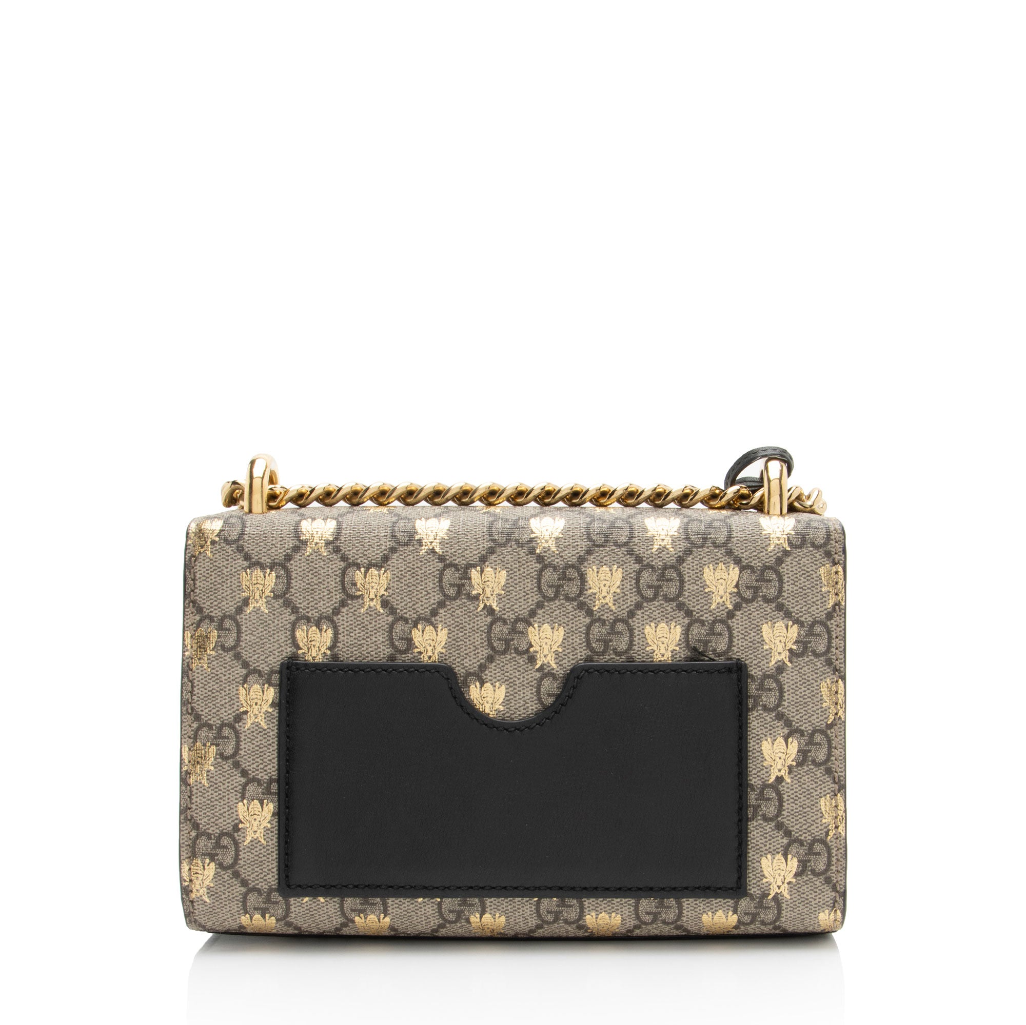 Gucci GG Supreme Bee Padlock Small Shoulder Bag