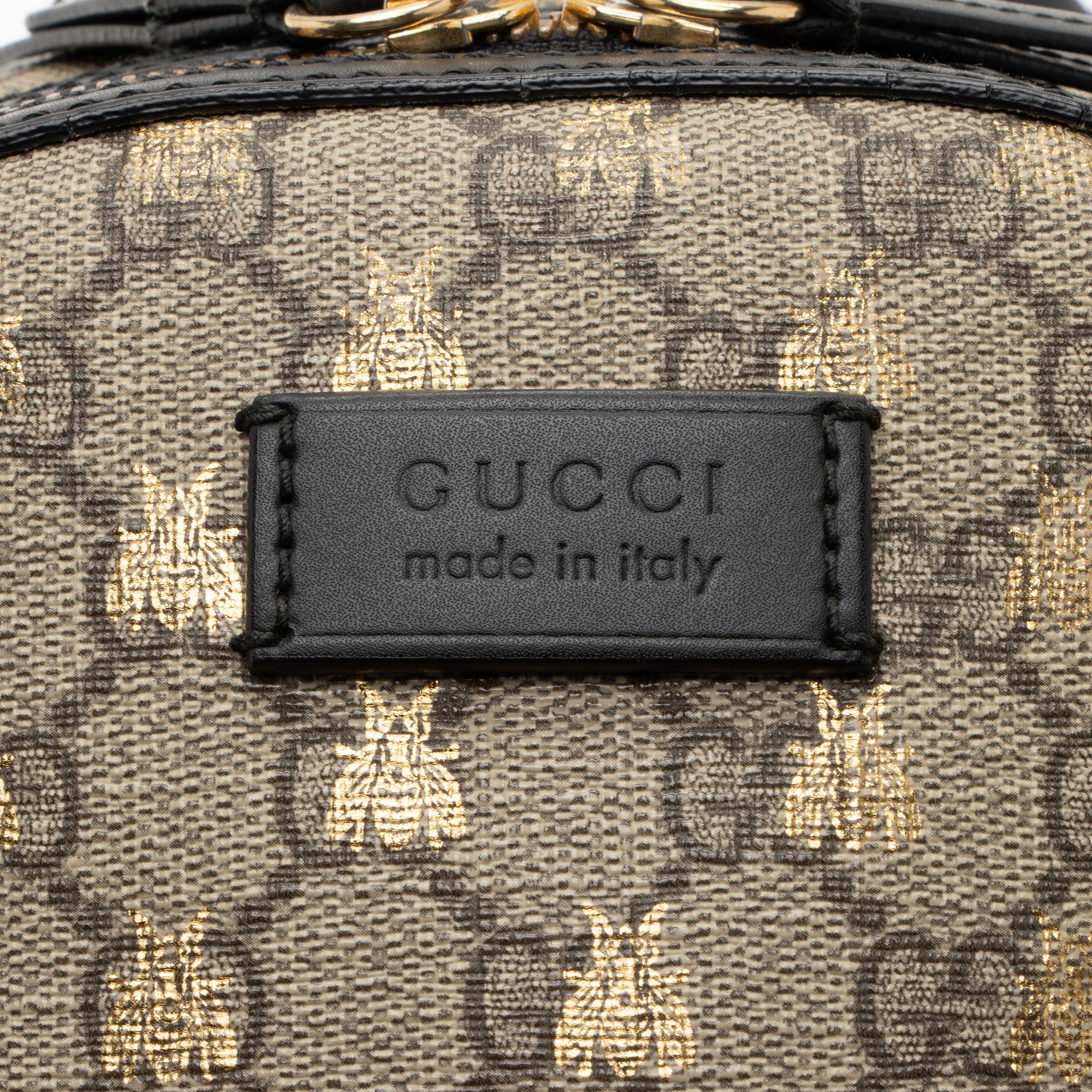 Gucci GG Supreme Bees Small Backpack - FINAL SALE