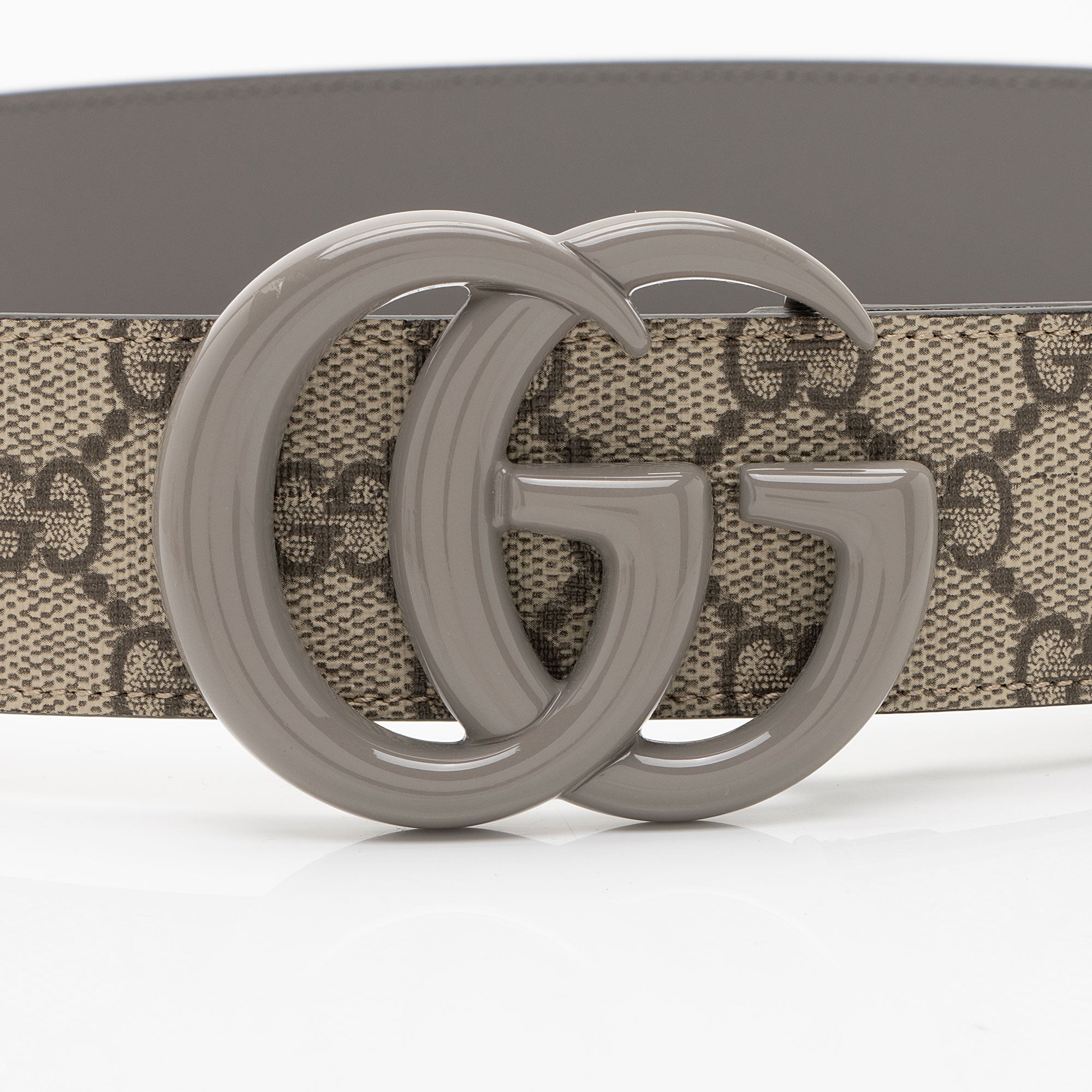 Gucci GG Supreme GG Marmont Wide Belt - Size 30 / 75 (SHF-xjmUKa)