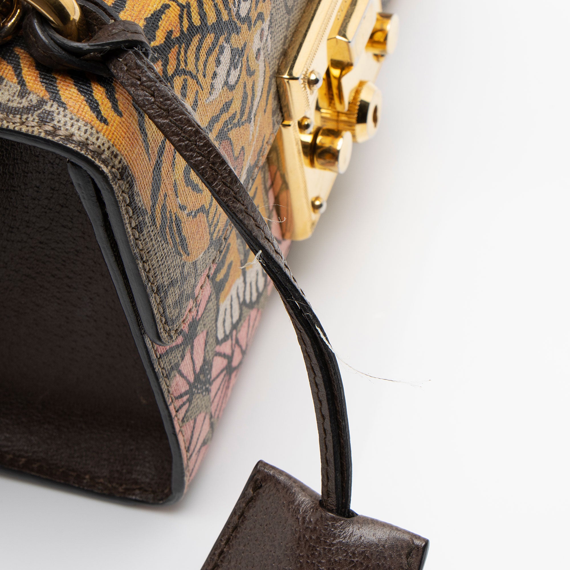 GUCCI、バック Gucci x Adidas Mini Duffle Bag GG Coated Canvas Brown beige SUPER