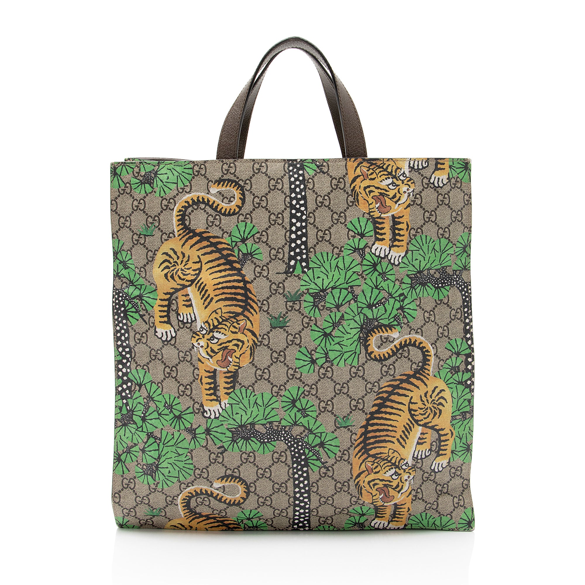 Gucci GG Supreme Bengal Tiger Tote
