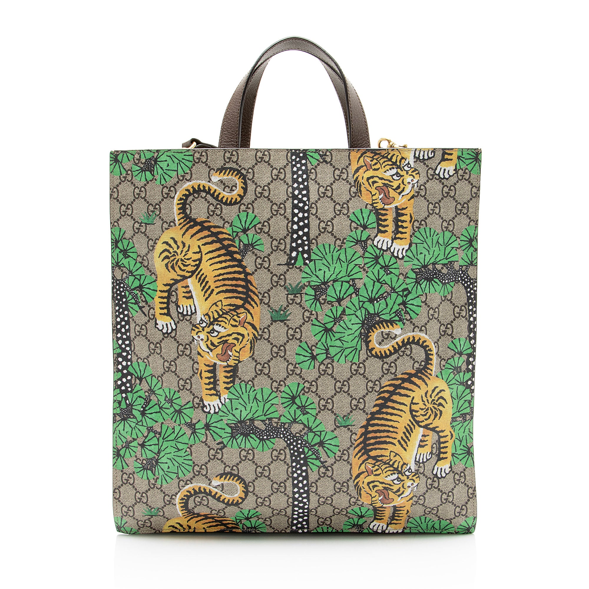 Gucci GG Supreme Bengal Tiger Tote