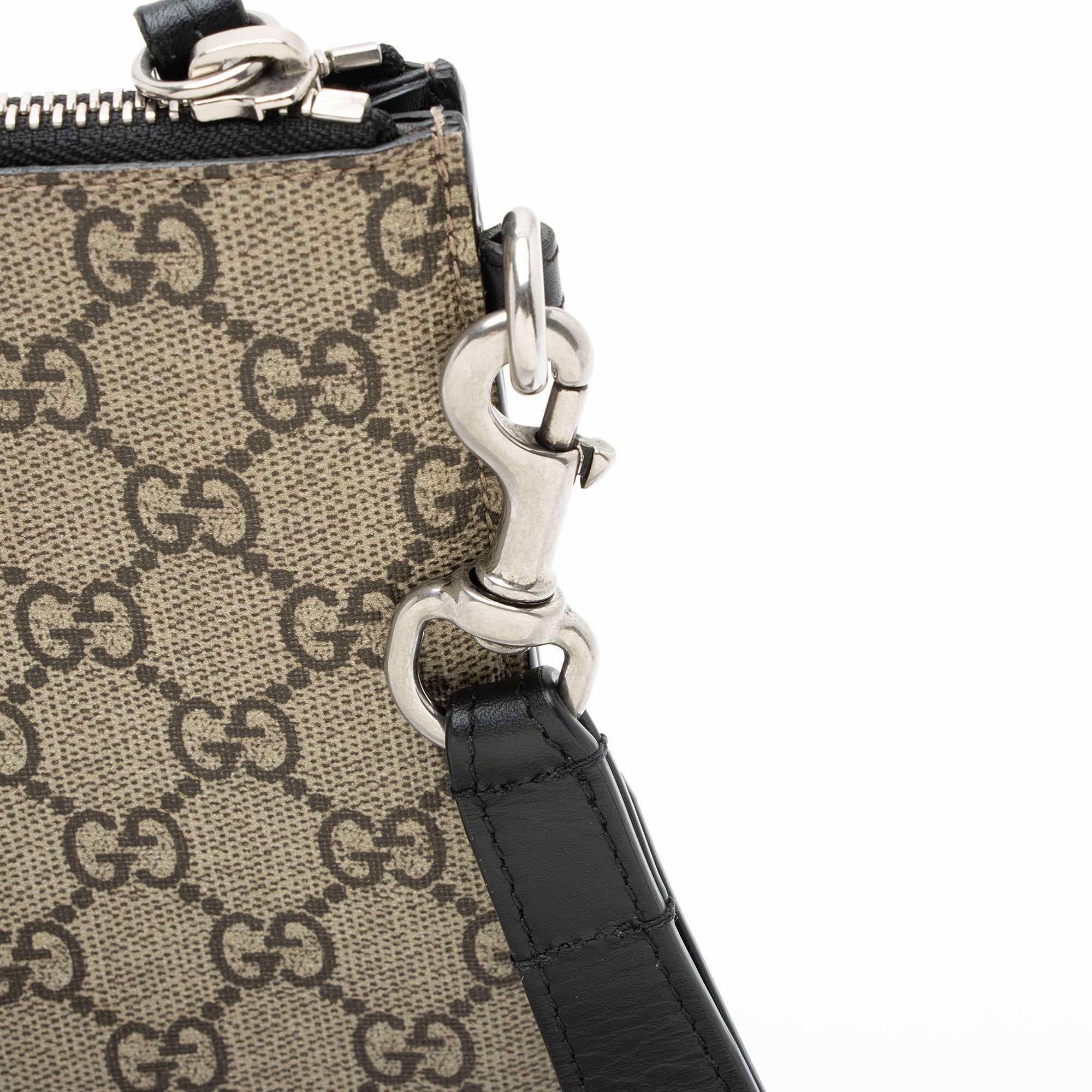 Gucci GG Supreme Blind For Love Wristlet