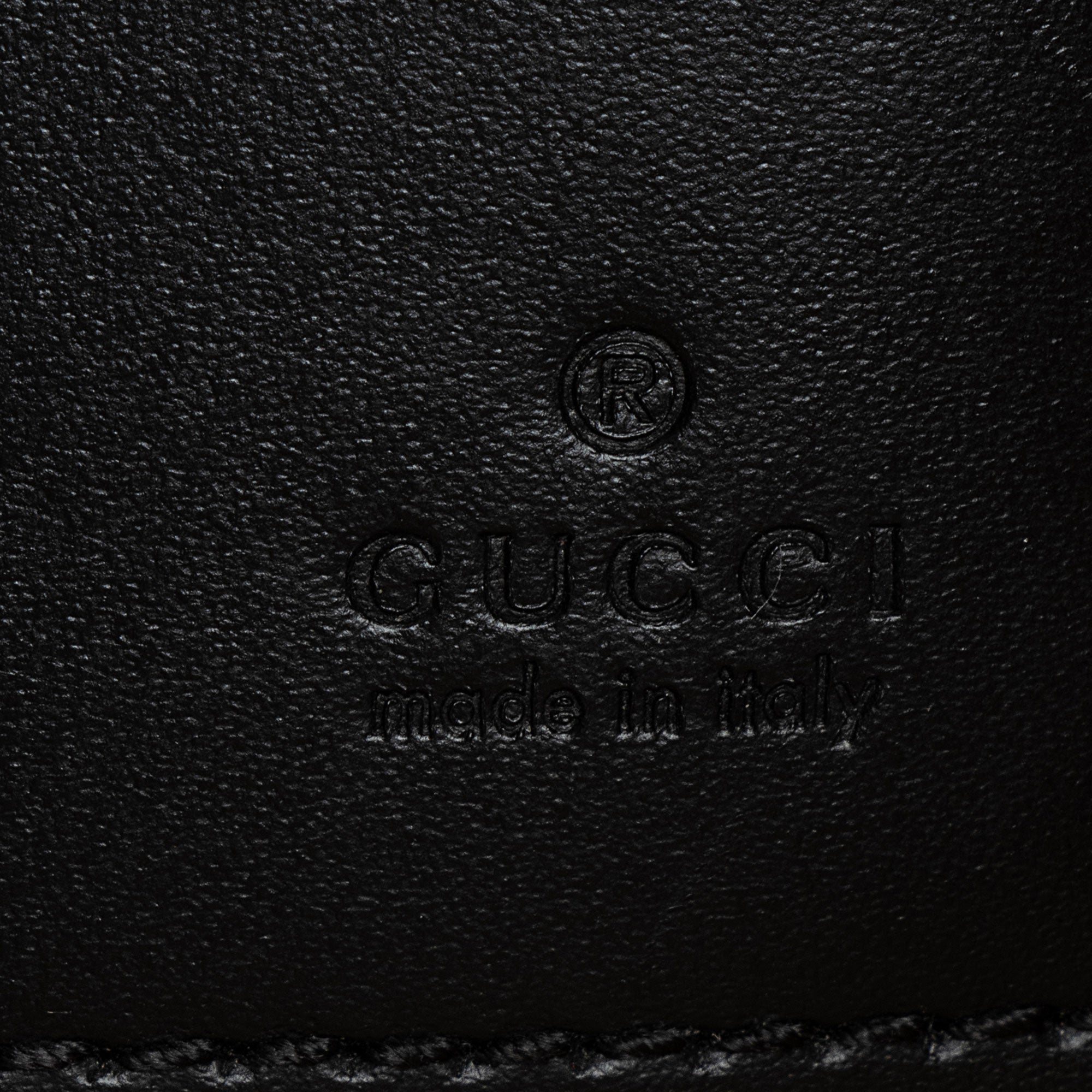 Gucci GG Supreme Blind For Love Wristlet