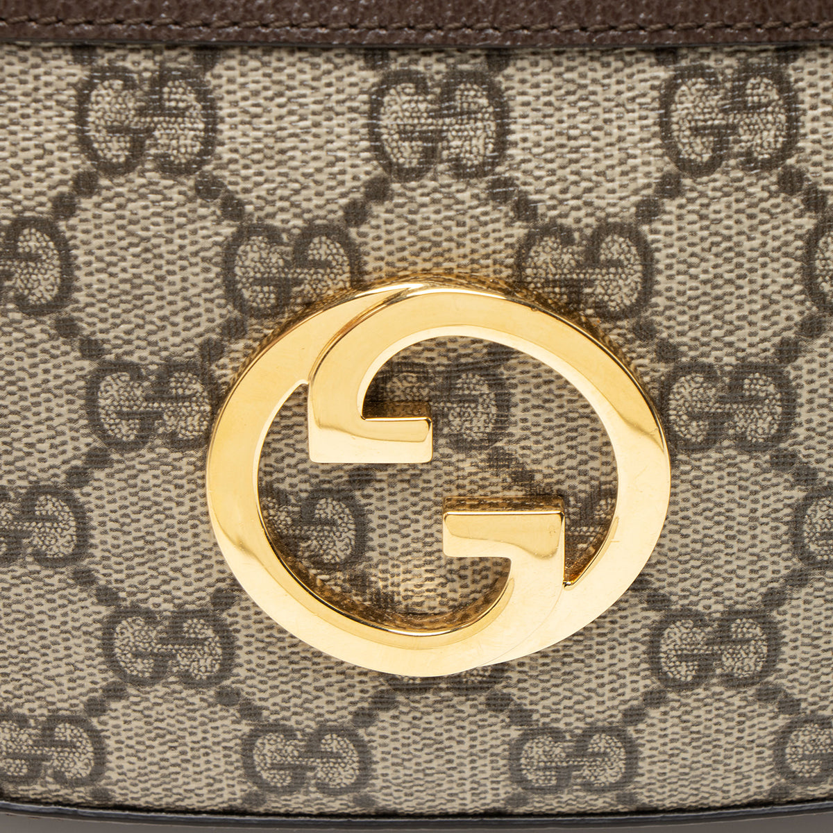 Gucci GG Supreme Blondie Double Zip Crossbody