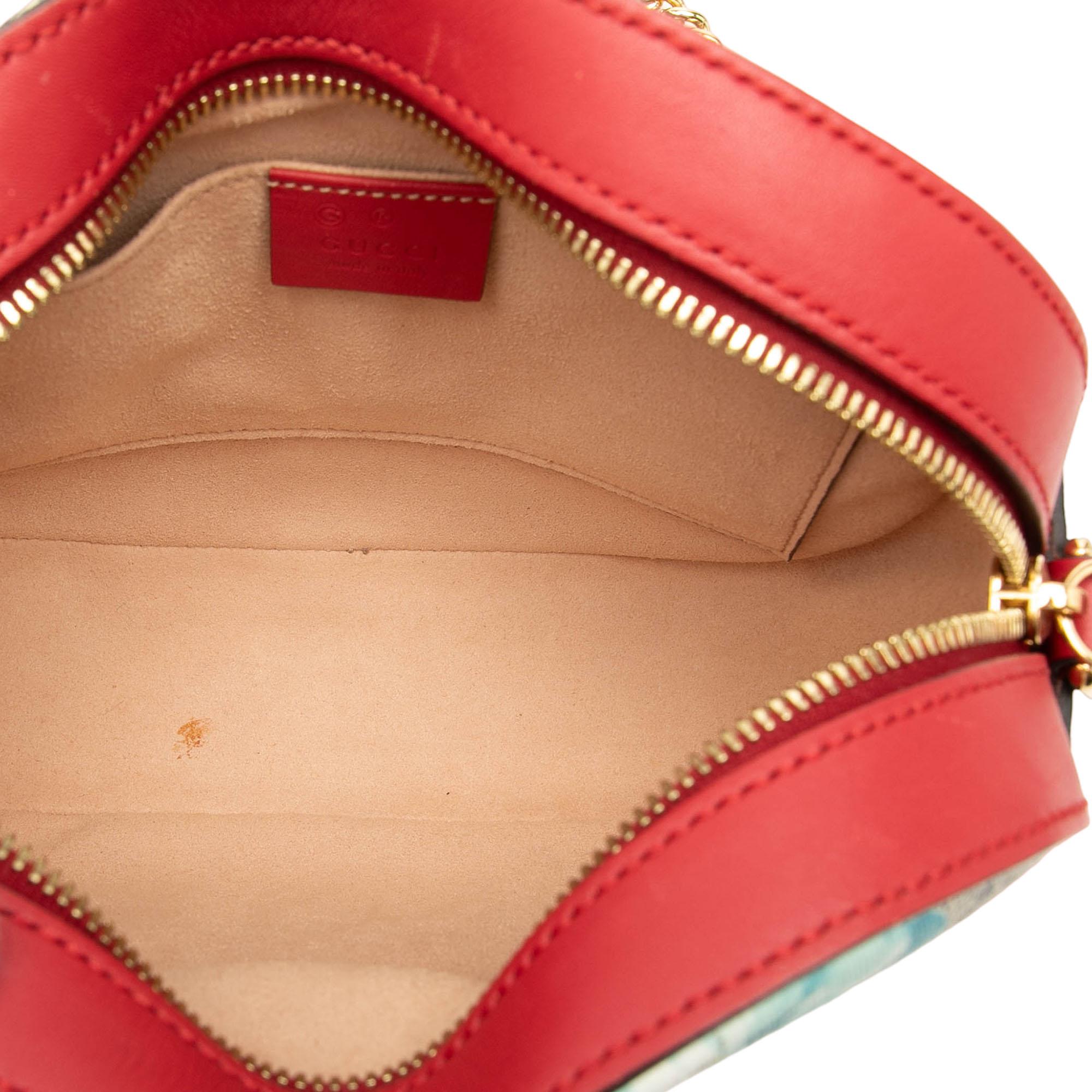 Gucci GG Supreme Blooms Chain Crossbody