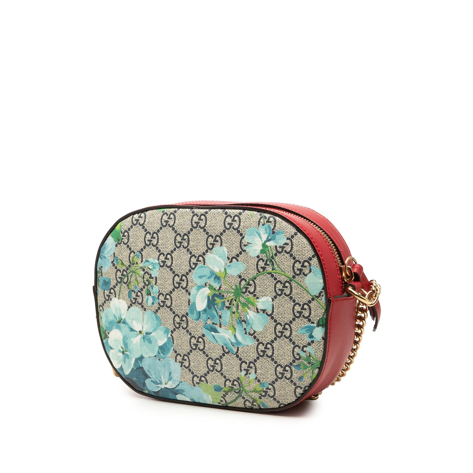 Gucci GG Supreme Blooms Chain Crossbody