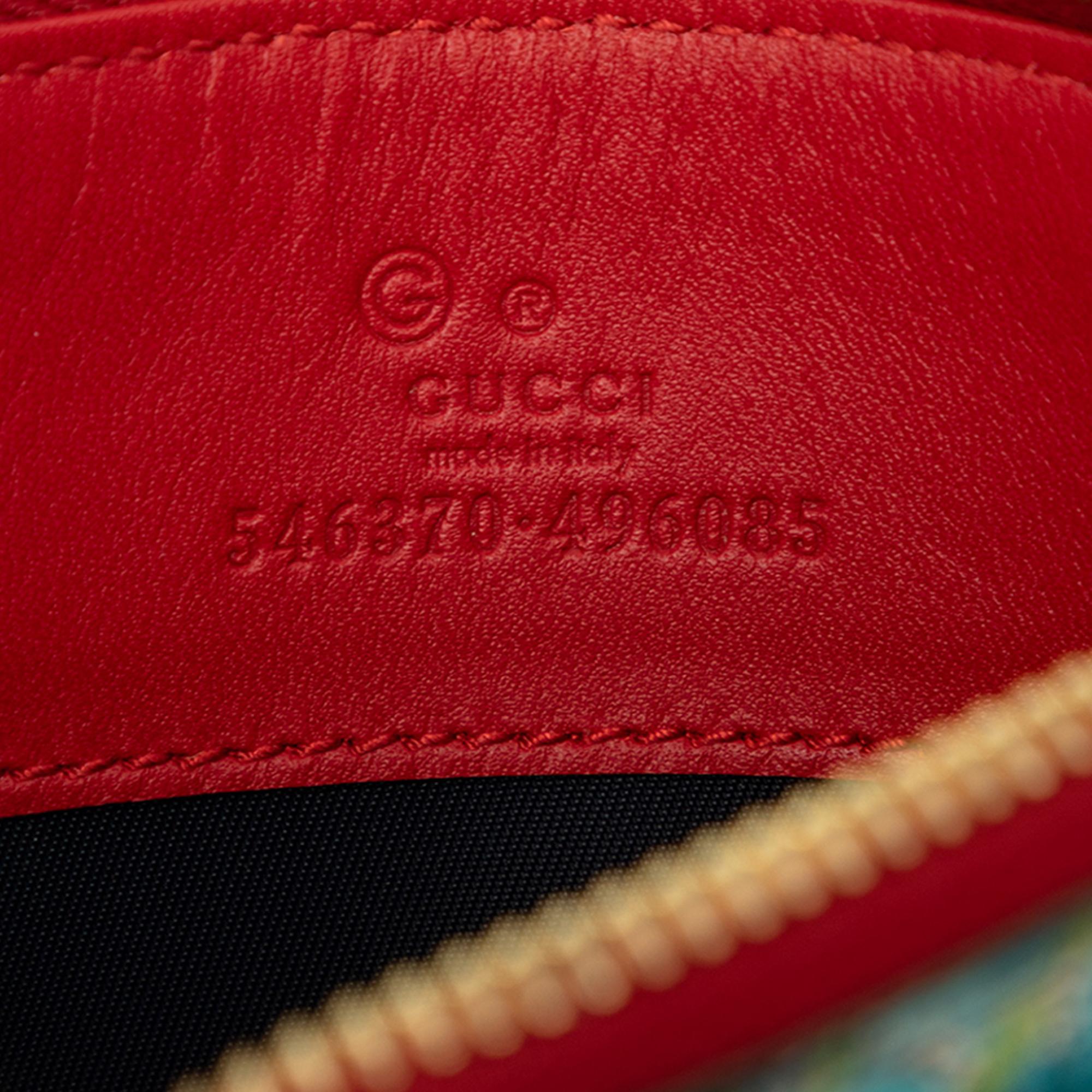 Gucci GG Supreme Blooms Clutch