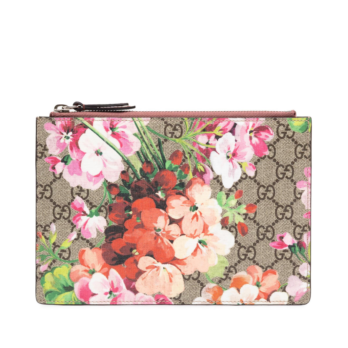 Gucci GG Supreme Blooms Clutch